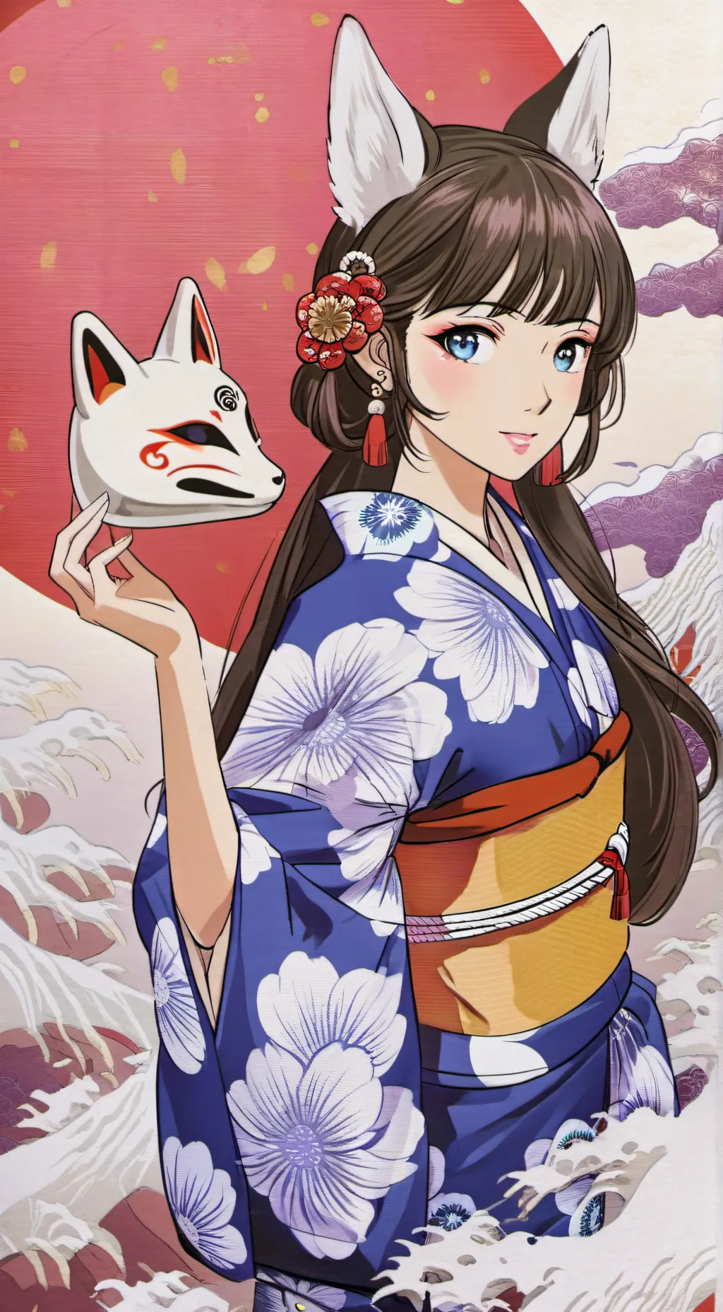 ai character: Yumi background