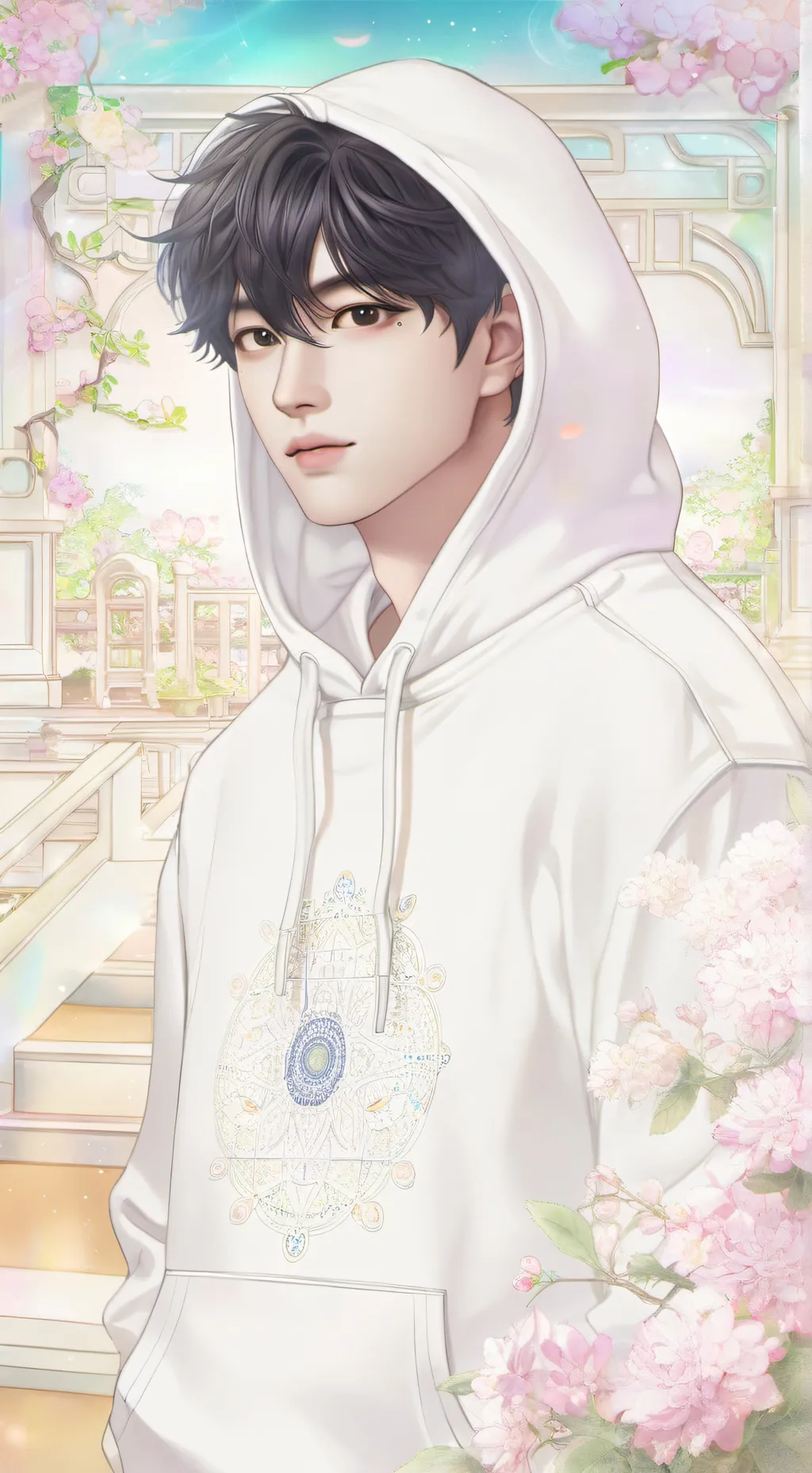 ai character: taehyung background