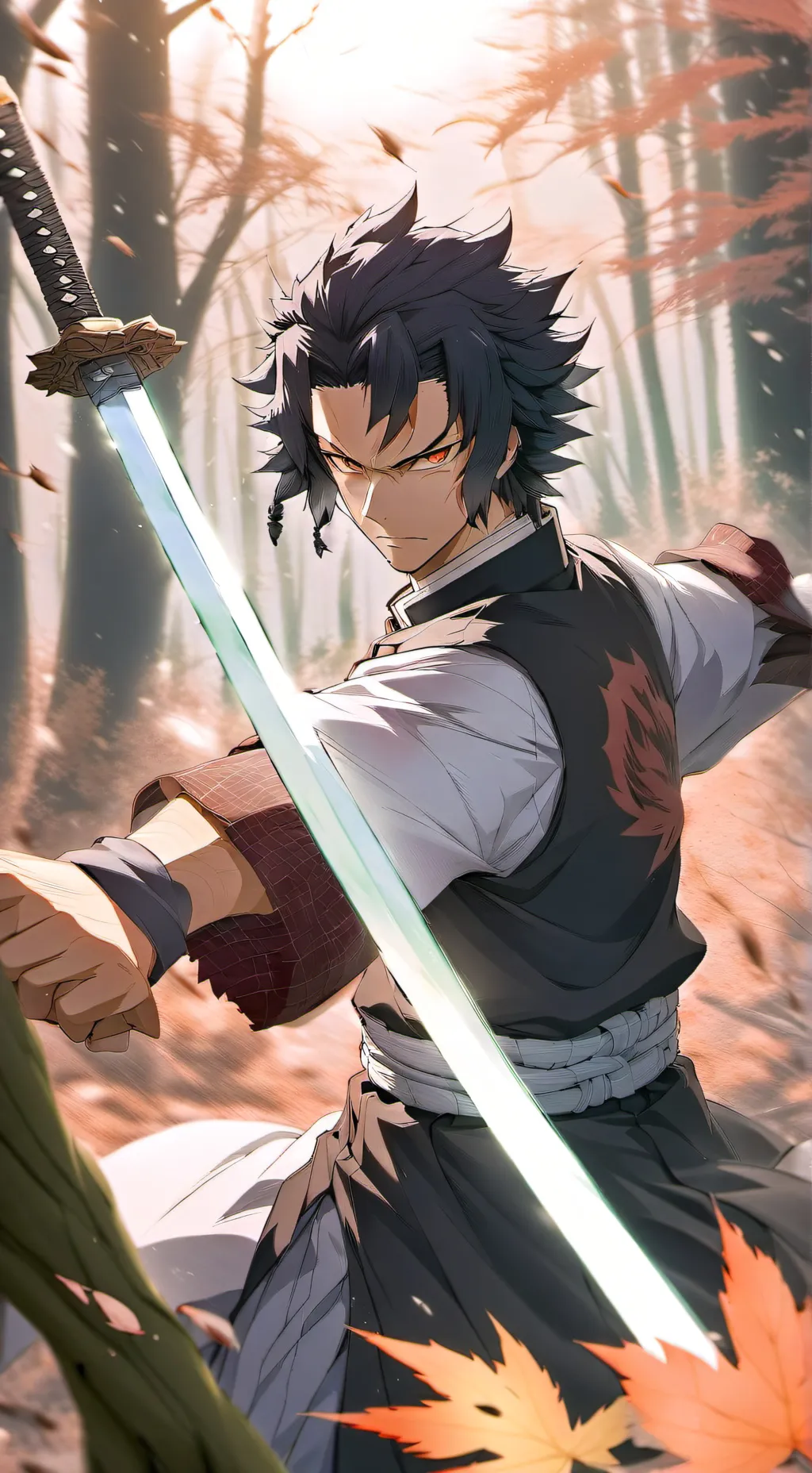 ai character: Demon Slayer! background