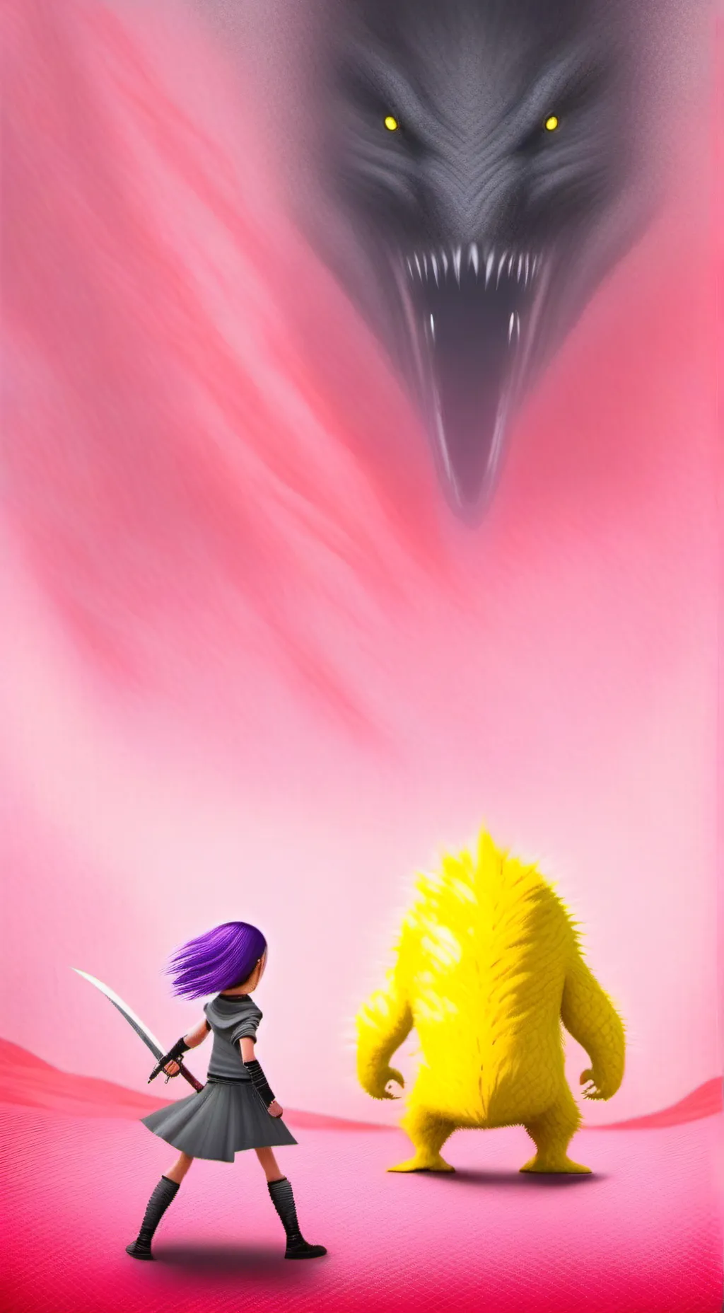 ai character: mixed show talkie background