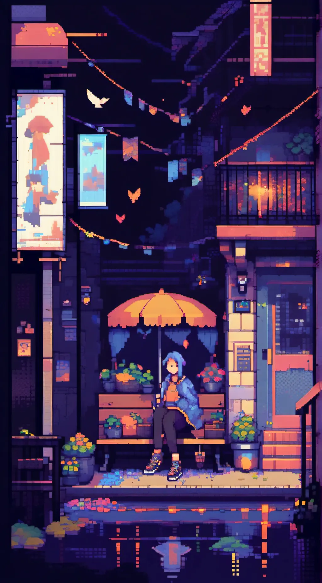 ai character: Null background