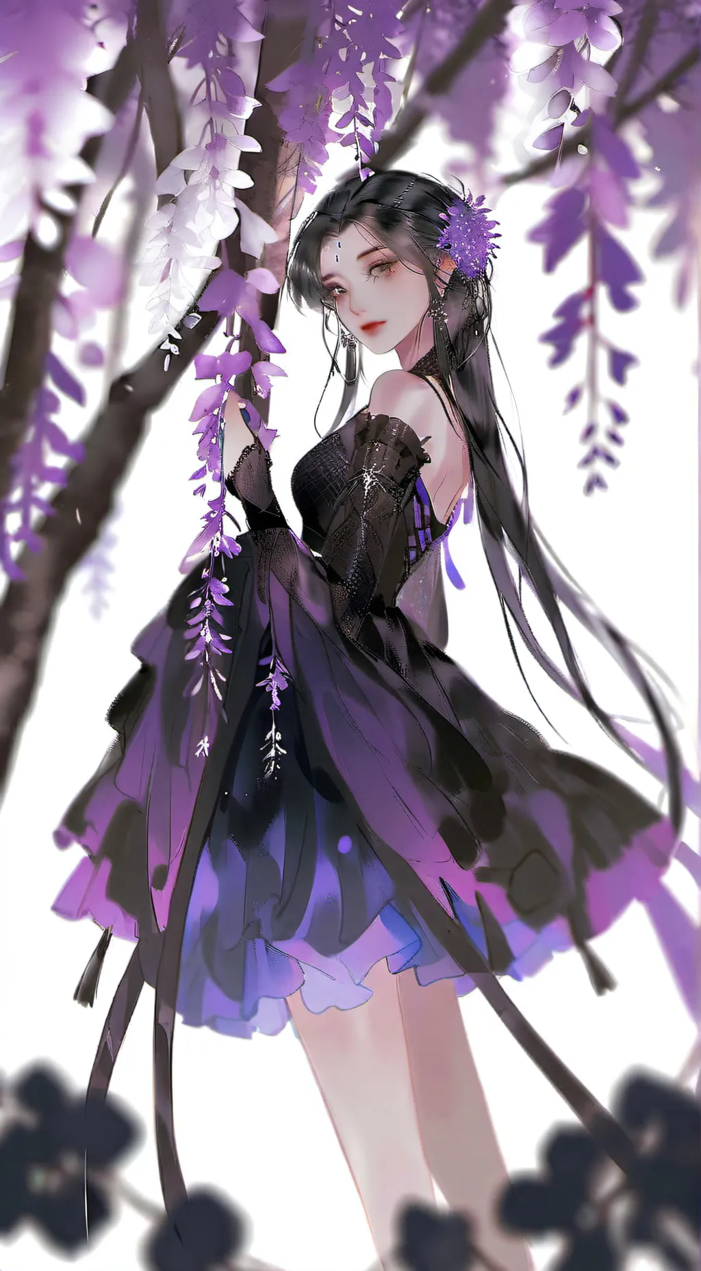 ai character: Alexandra  background