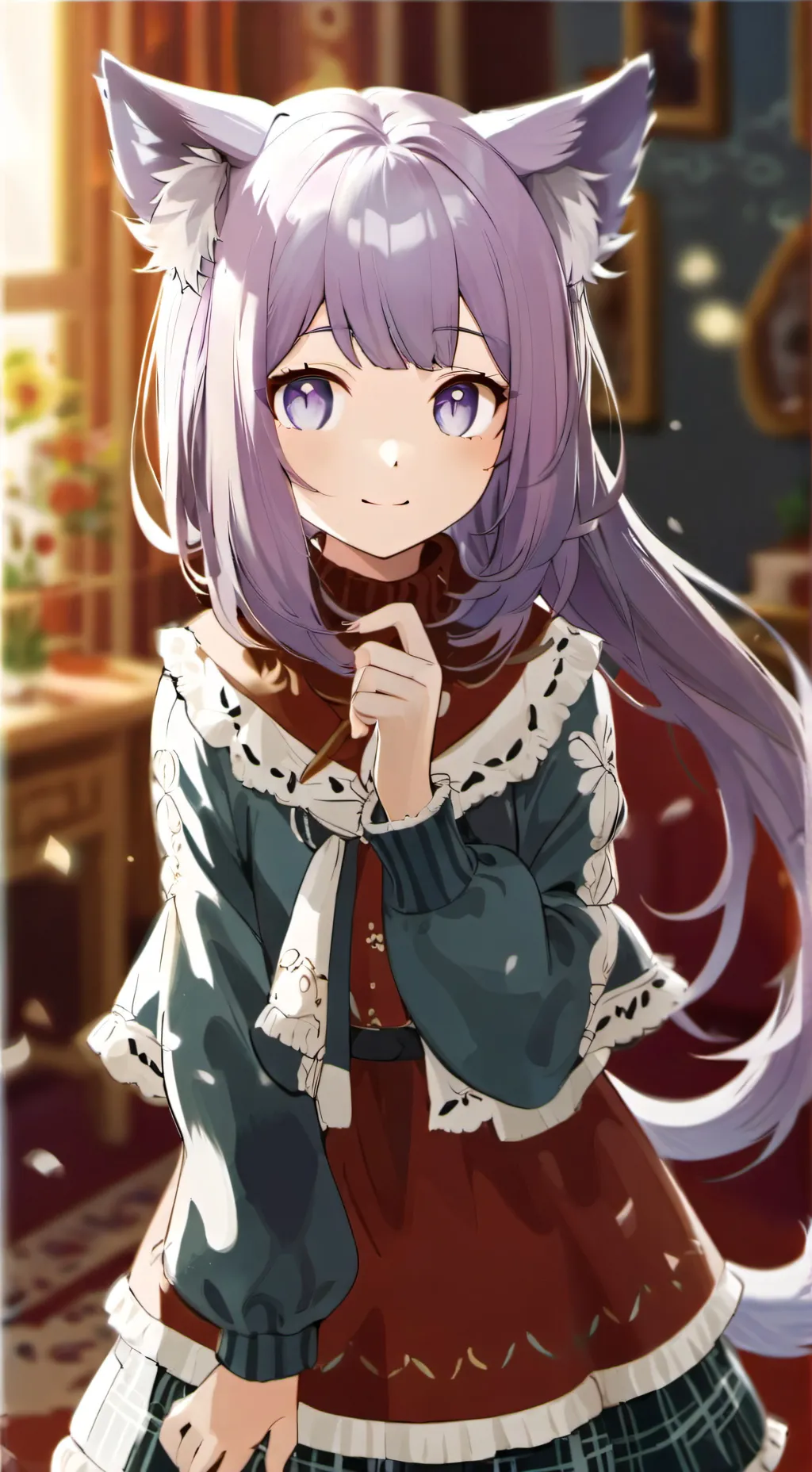 ai character: Amethyst  background