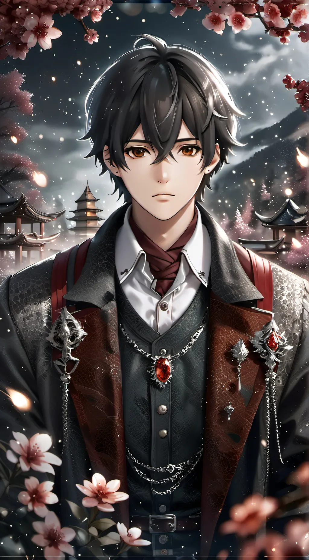 ai character: Ирис background