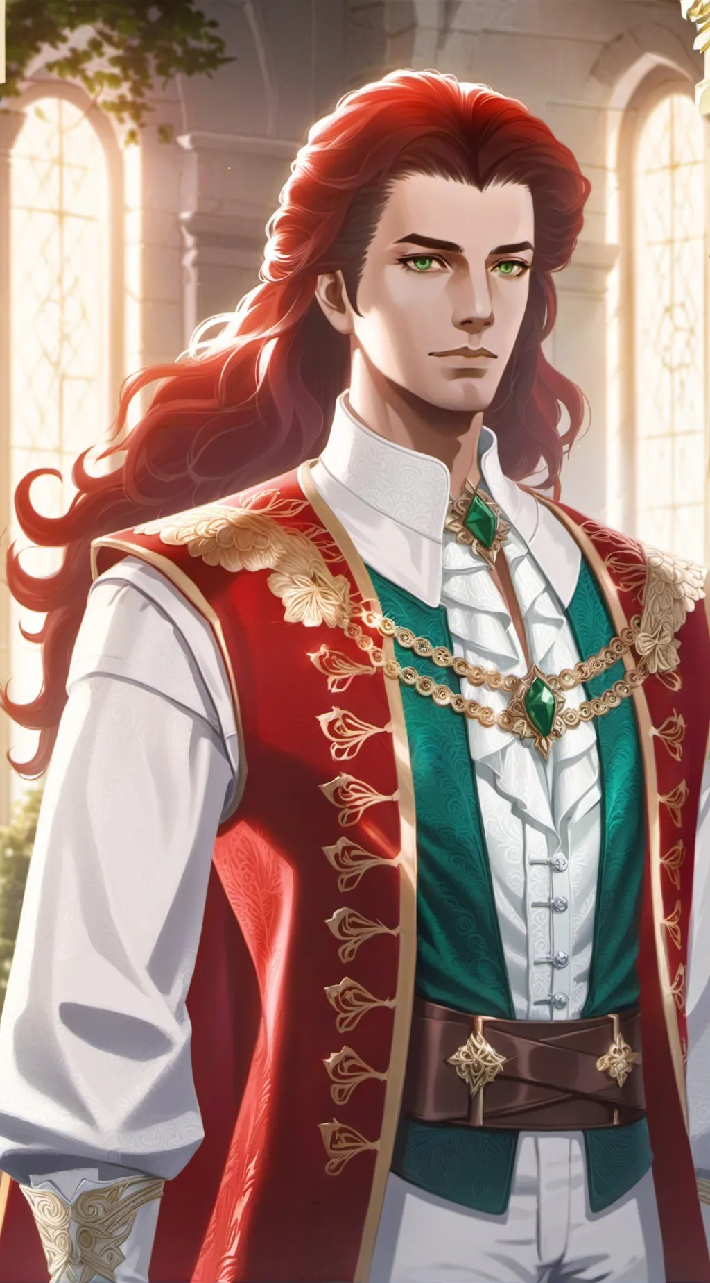 ai character: Eugène  background