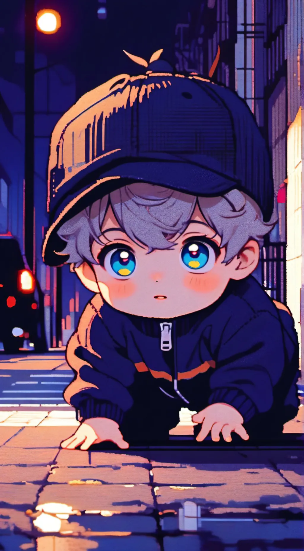 ai character: Alan el energico background