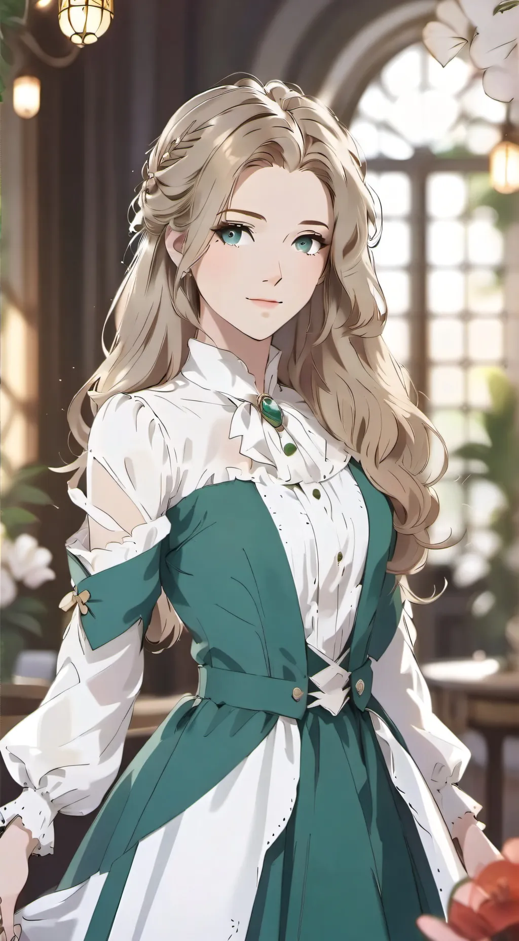 ai character: Dw loves you??  background