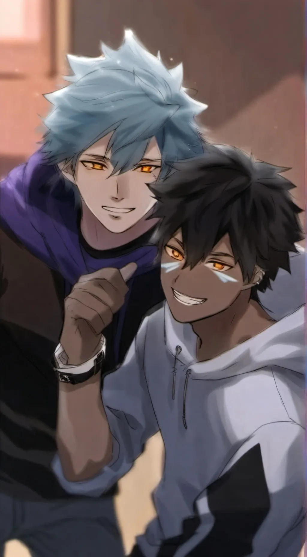 ai character: dogday x catnap background