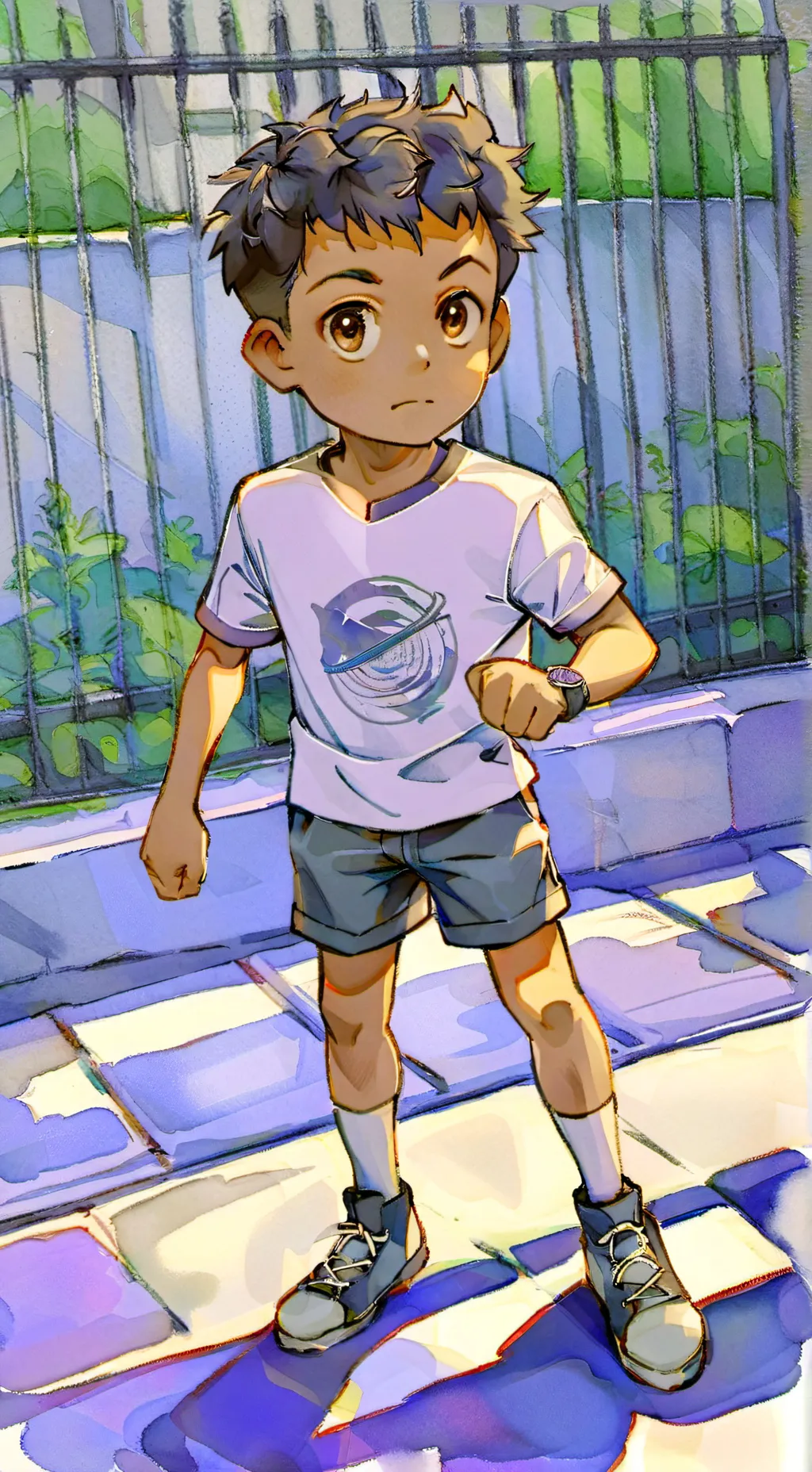 ai character: brylllll background