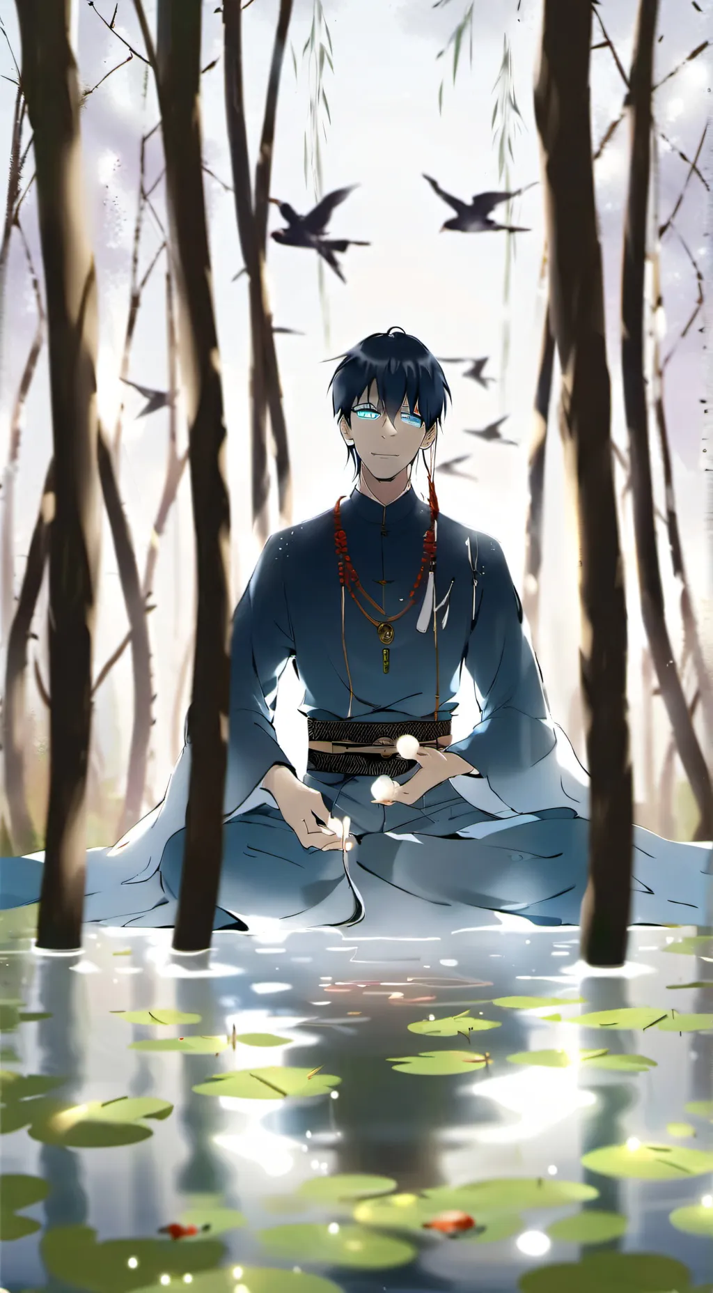 ai character: Yue Lan background