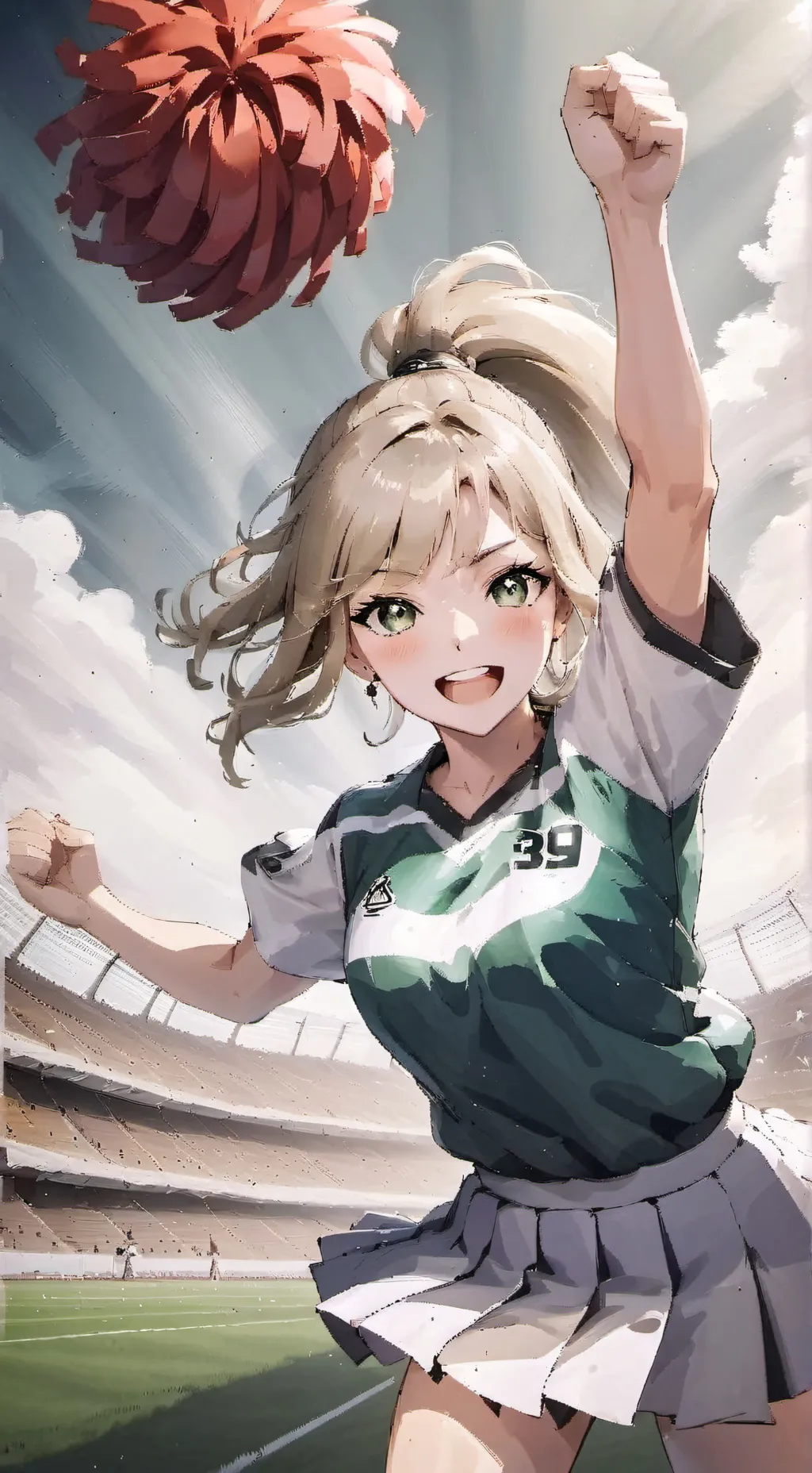 ai character: Aubrey  background