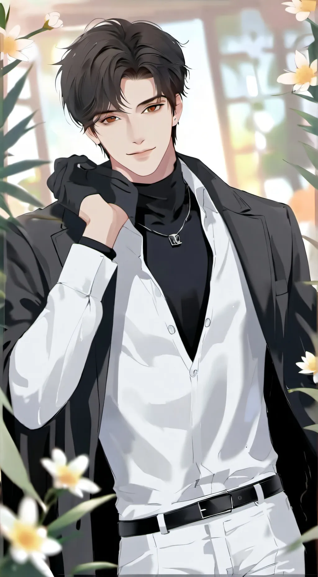 ai character: Makai  background