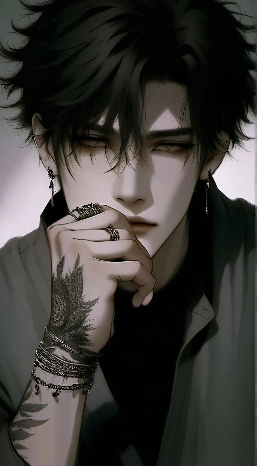 ai character: Lucas  background