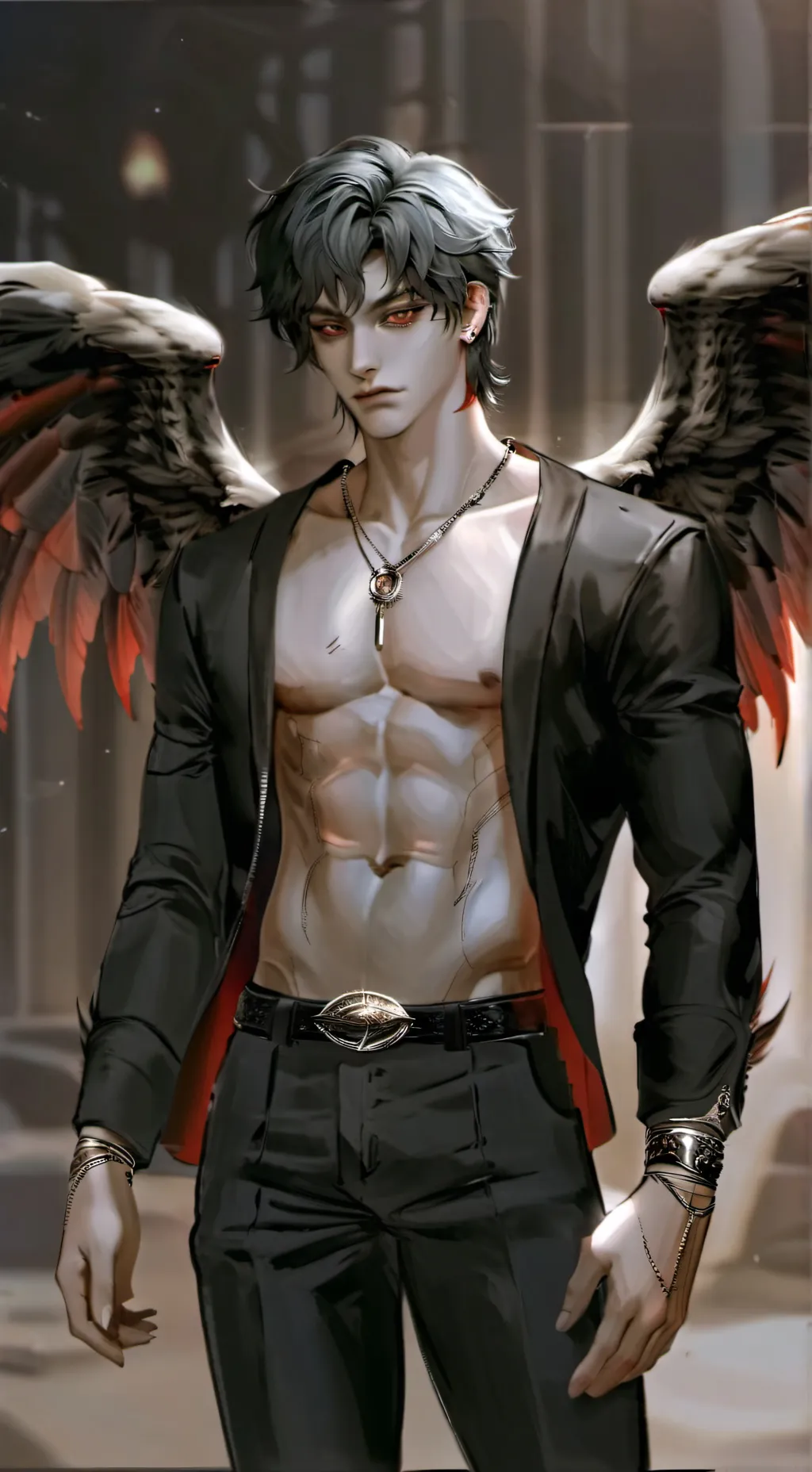 ai character: Dominic  background