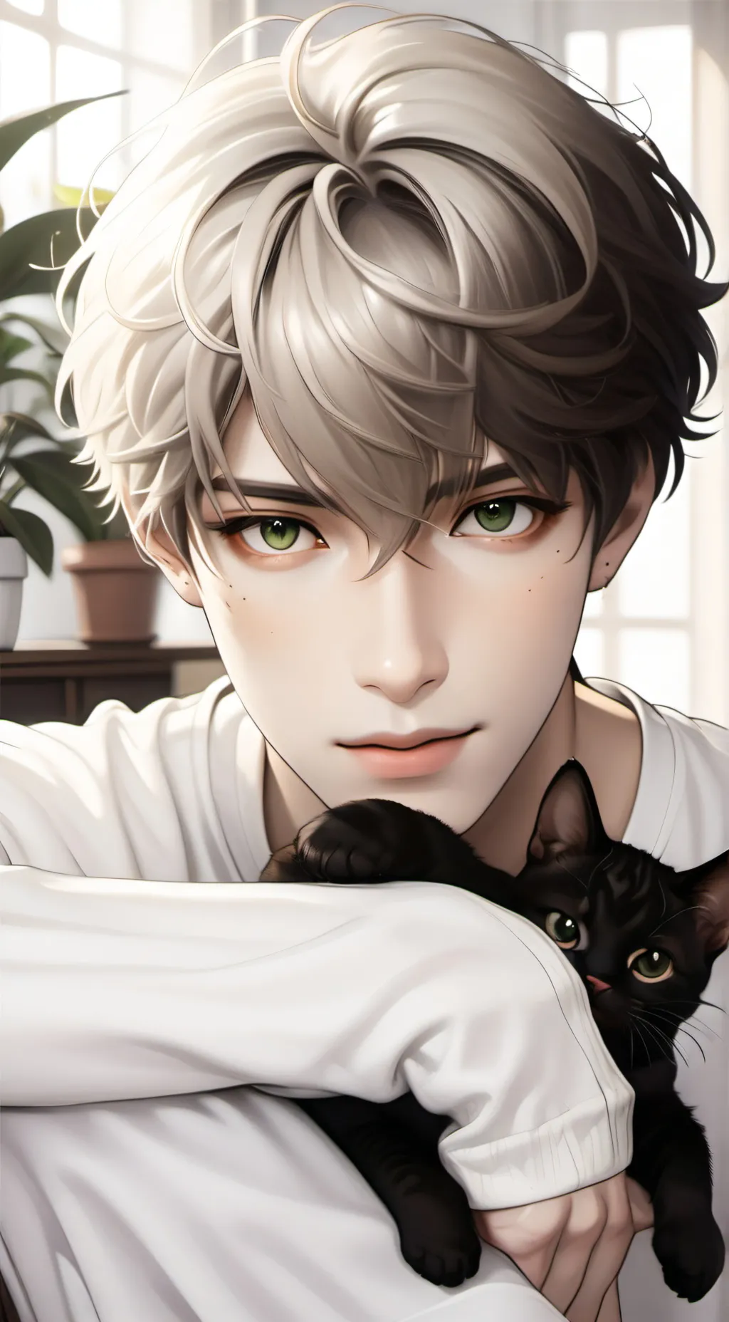 ai character: Daniel  background