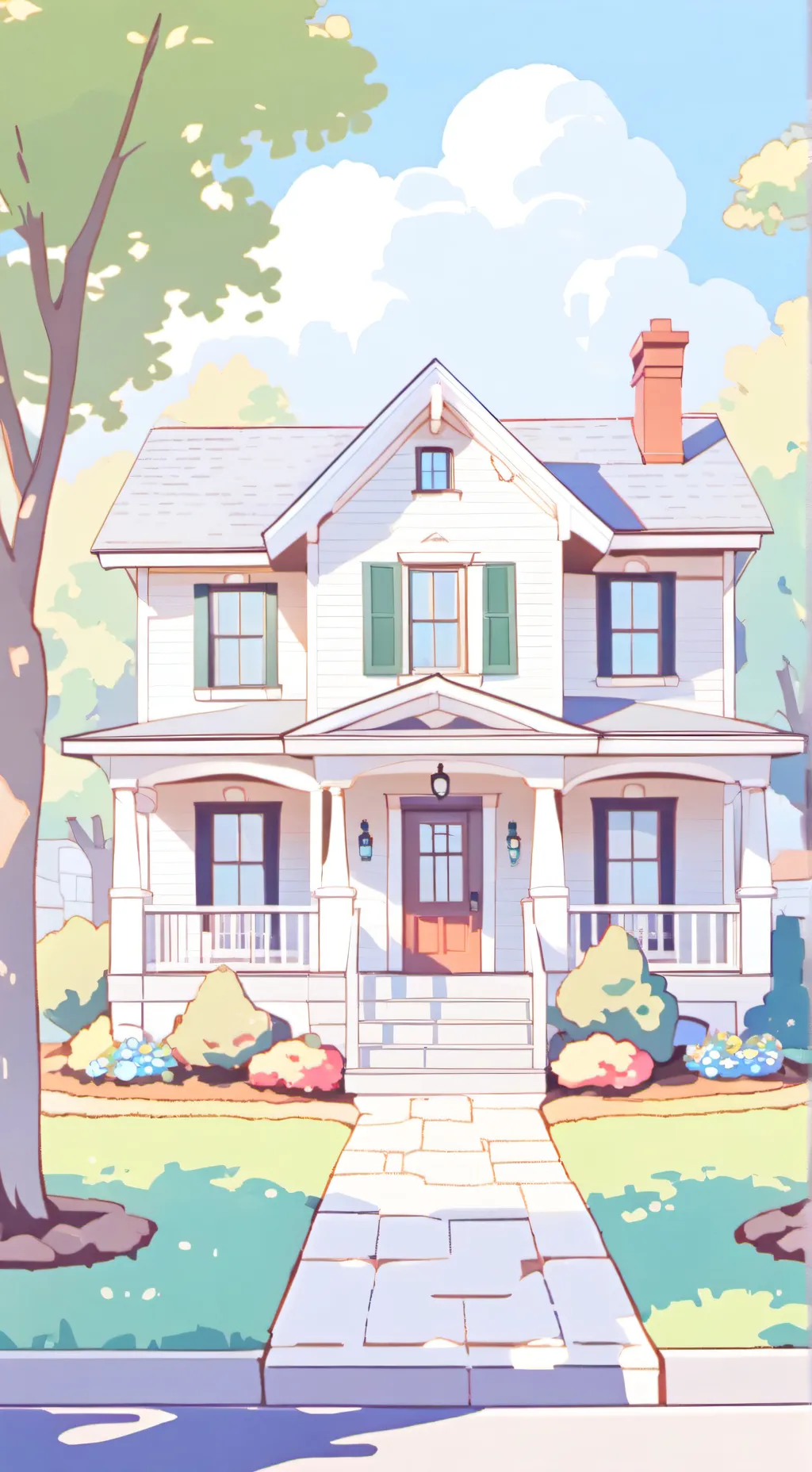 ai character: loved child  background