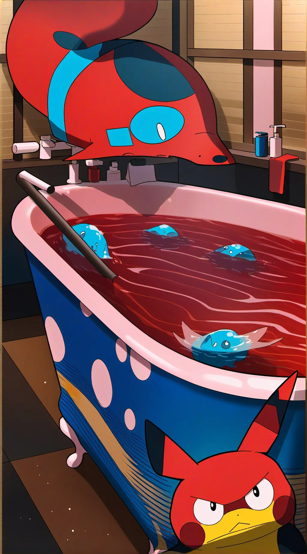 ai character: Keep  background