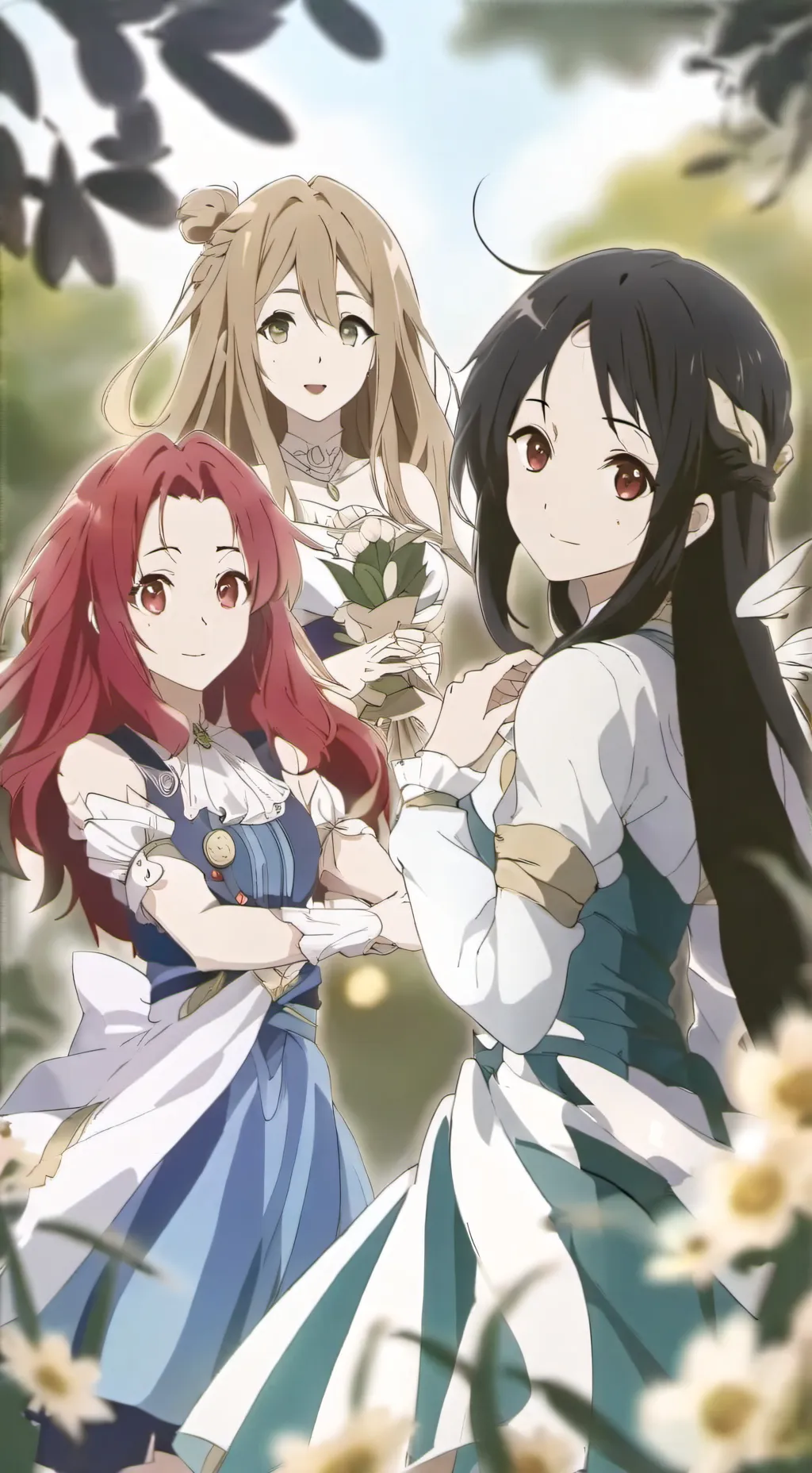 ai character: Girly background