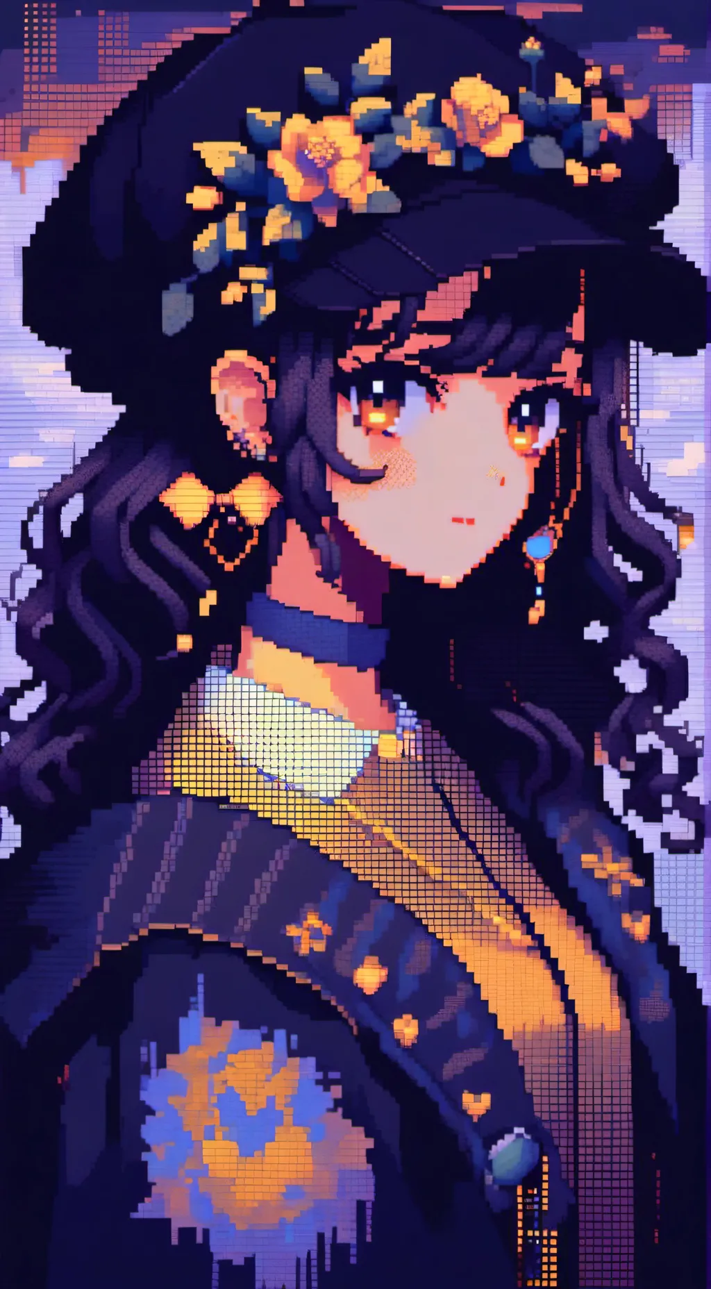 ai character: Luna Miller  background