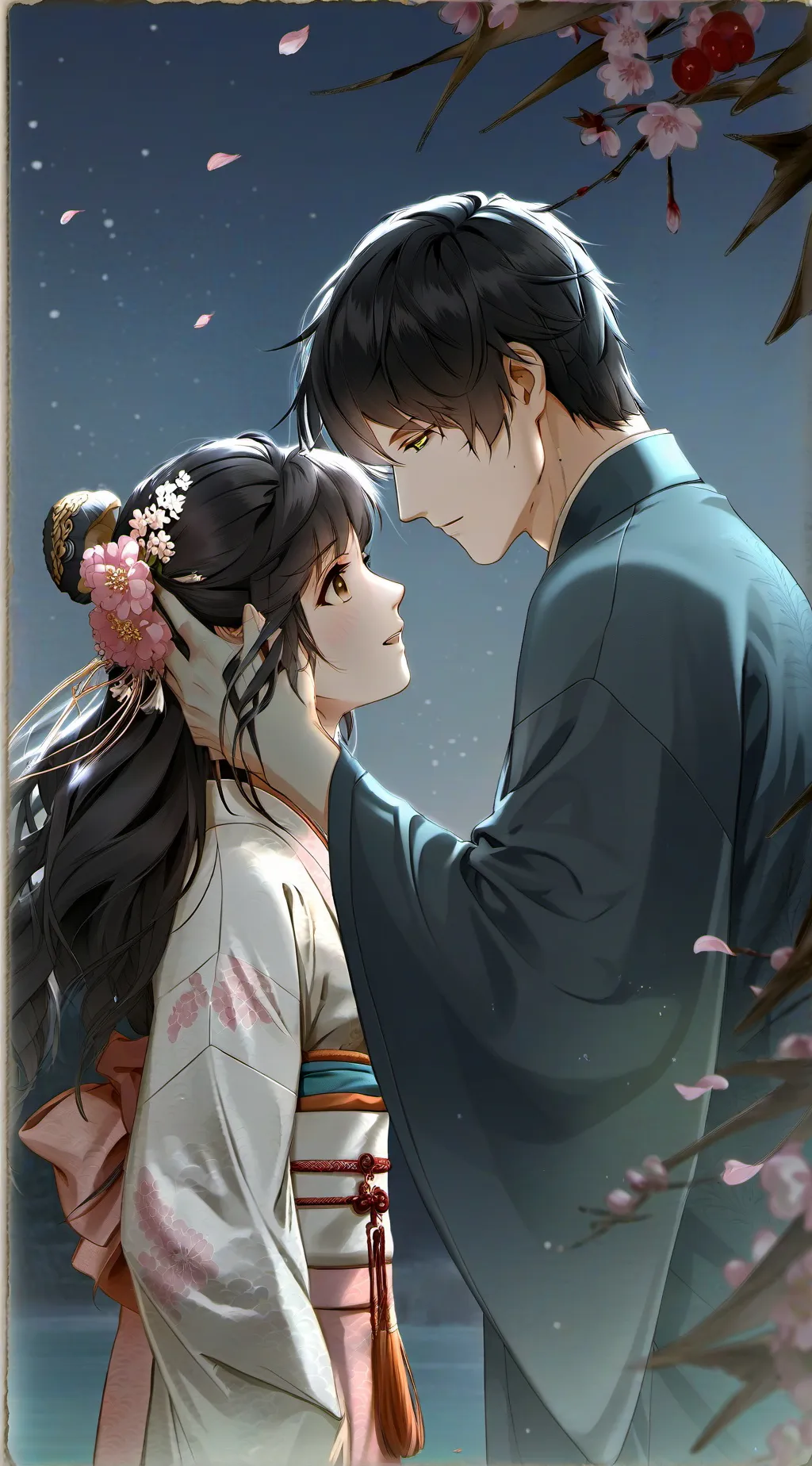 ai character: Love ends P1 background