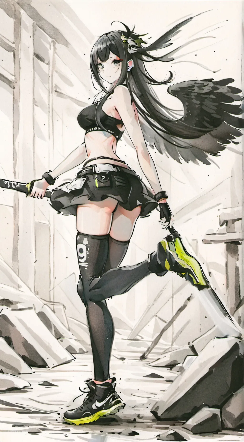 ai character: Pick me background