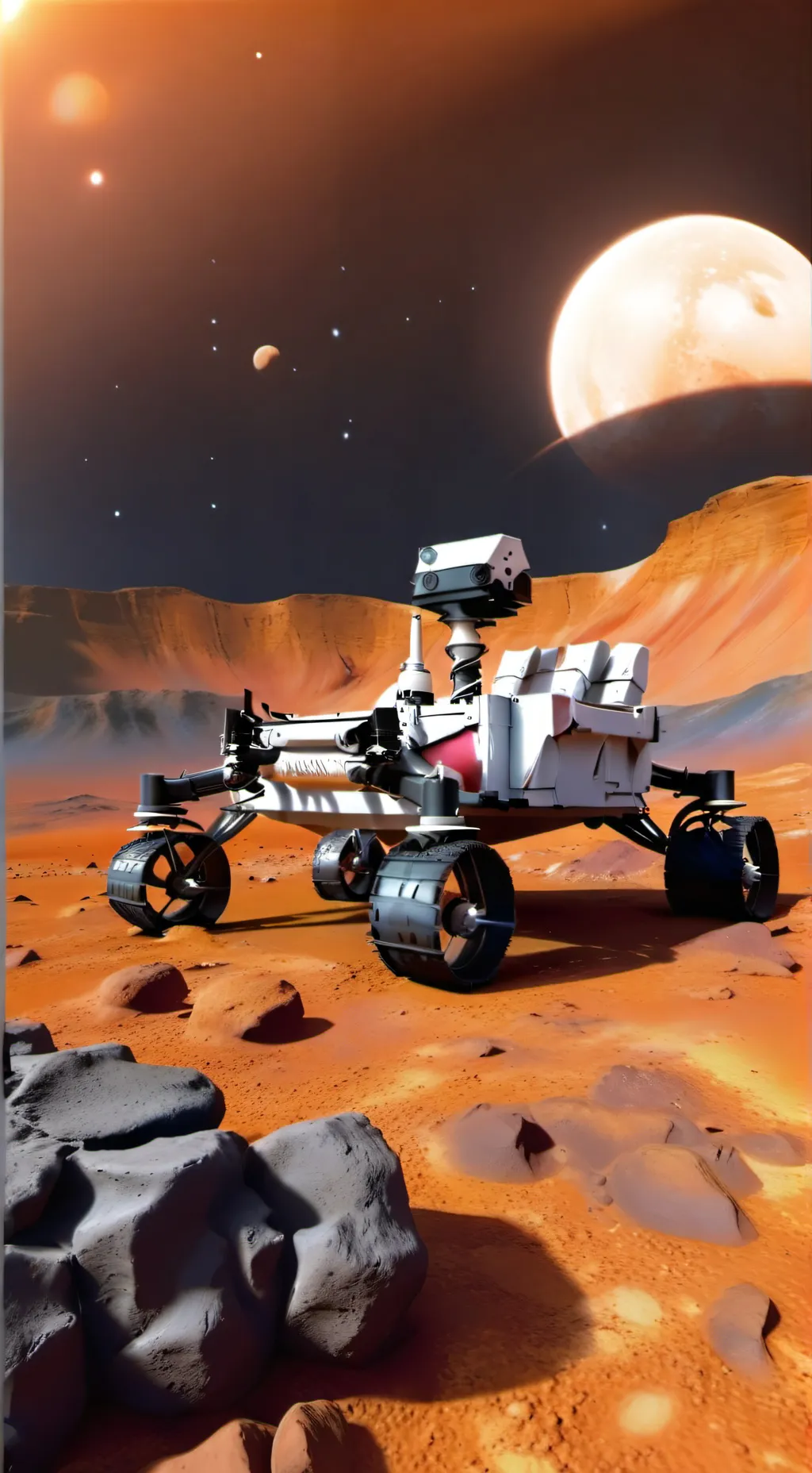 ai character: fill the song background