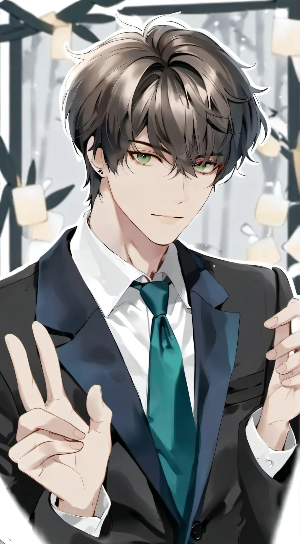 ai character: Asher  background