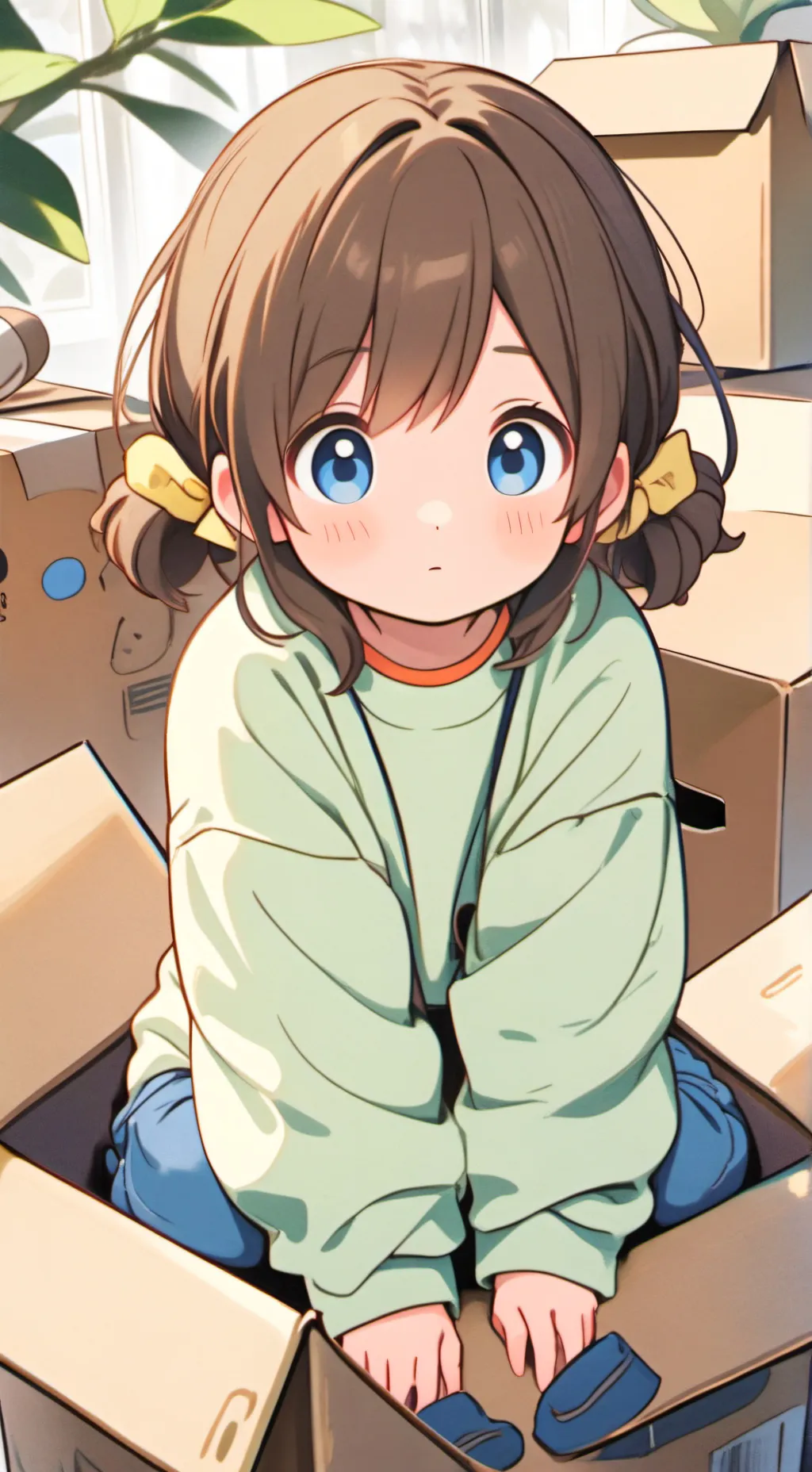 ai character: Un regalo 🎄🎅 background