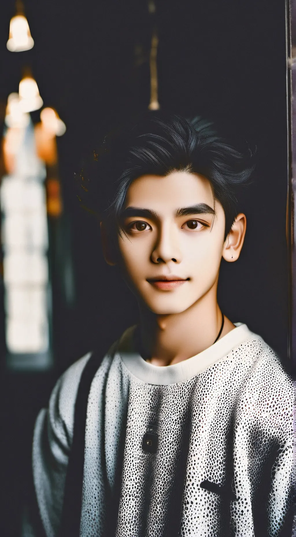 ai character: Aidan Gallagher background