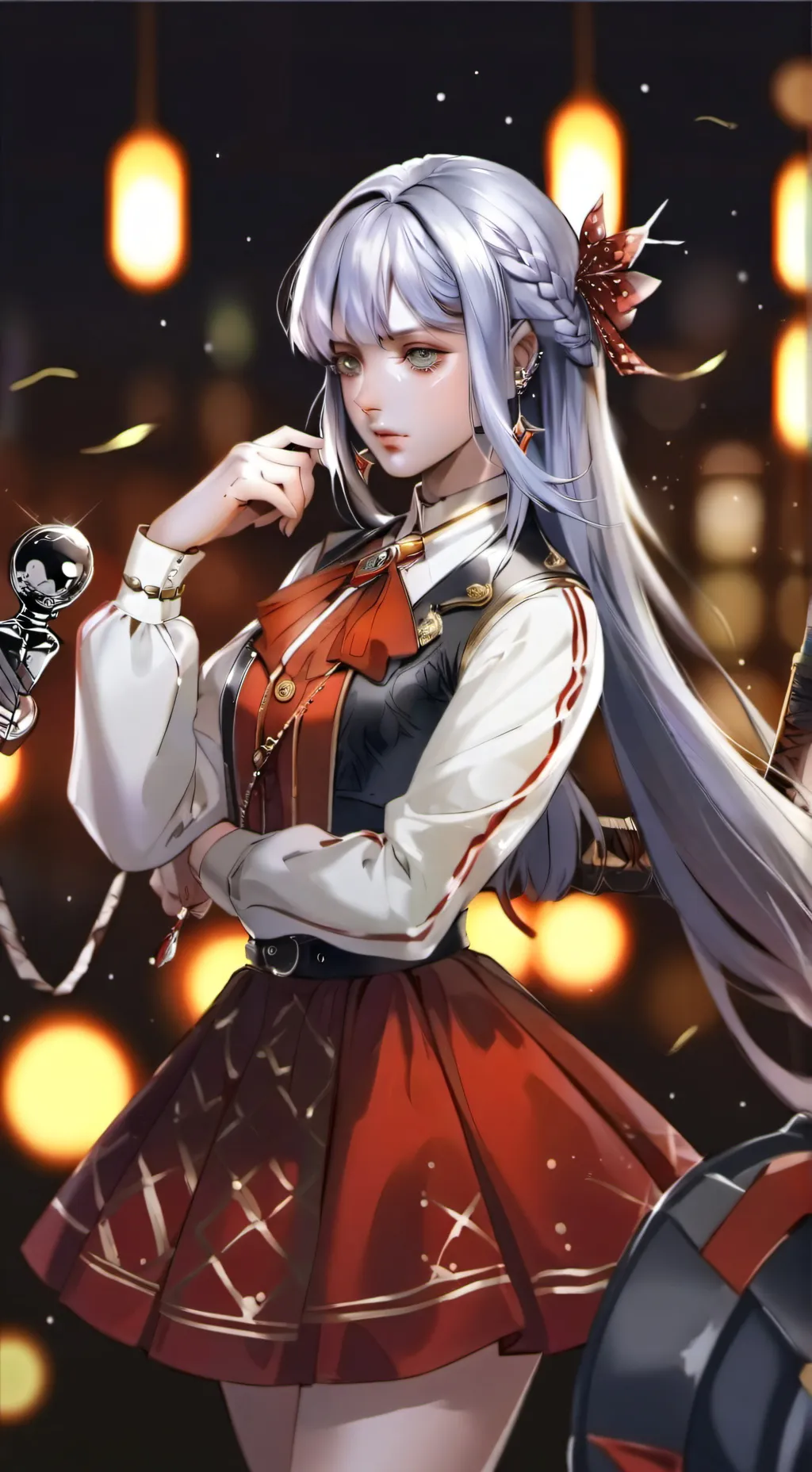 ai character: mari😽 background