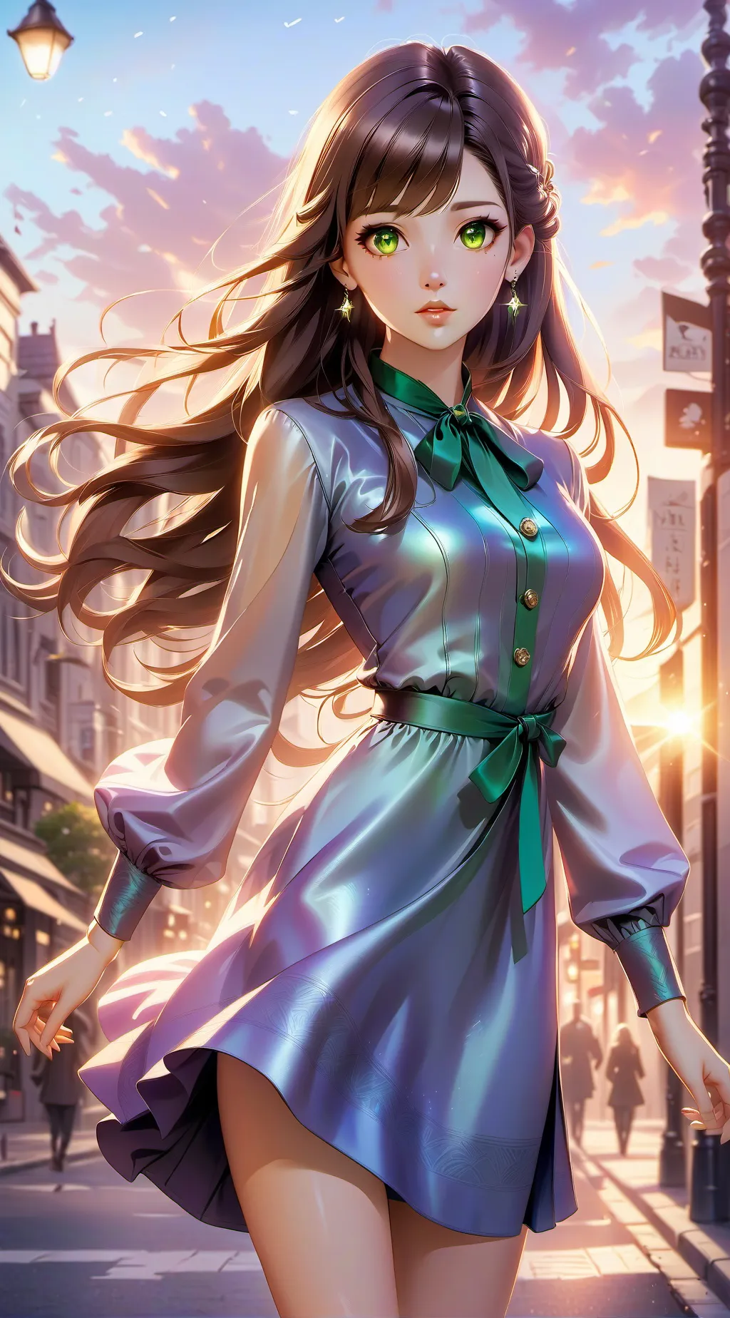 ai character: Bodyguard katsuki  background