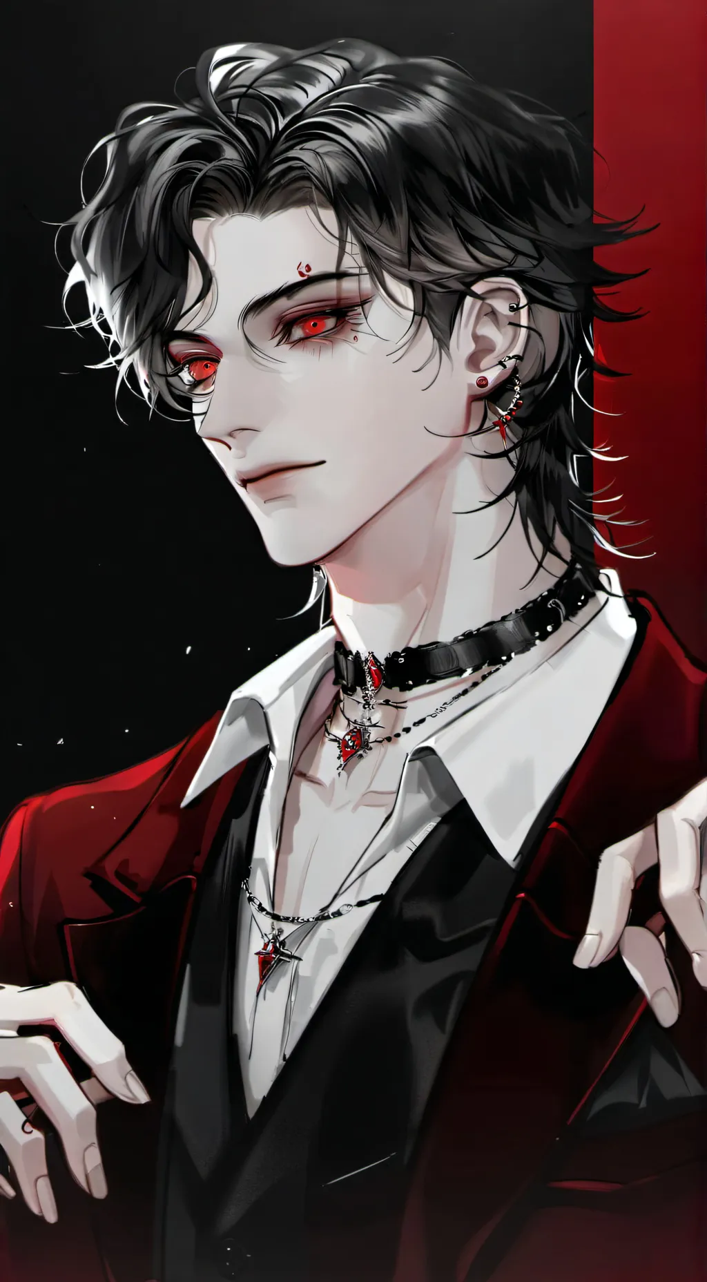 ai character: 🖤Levi❤️ background