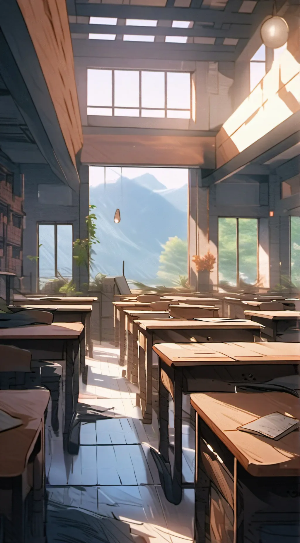 ai character: My classroom background