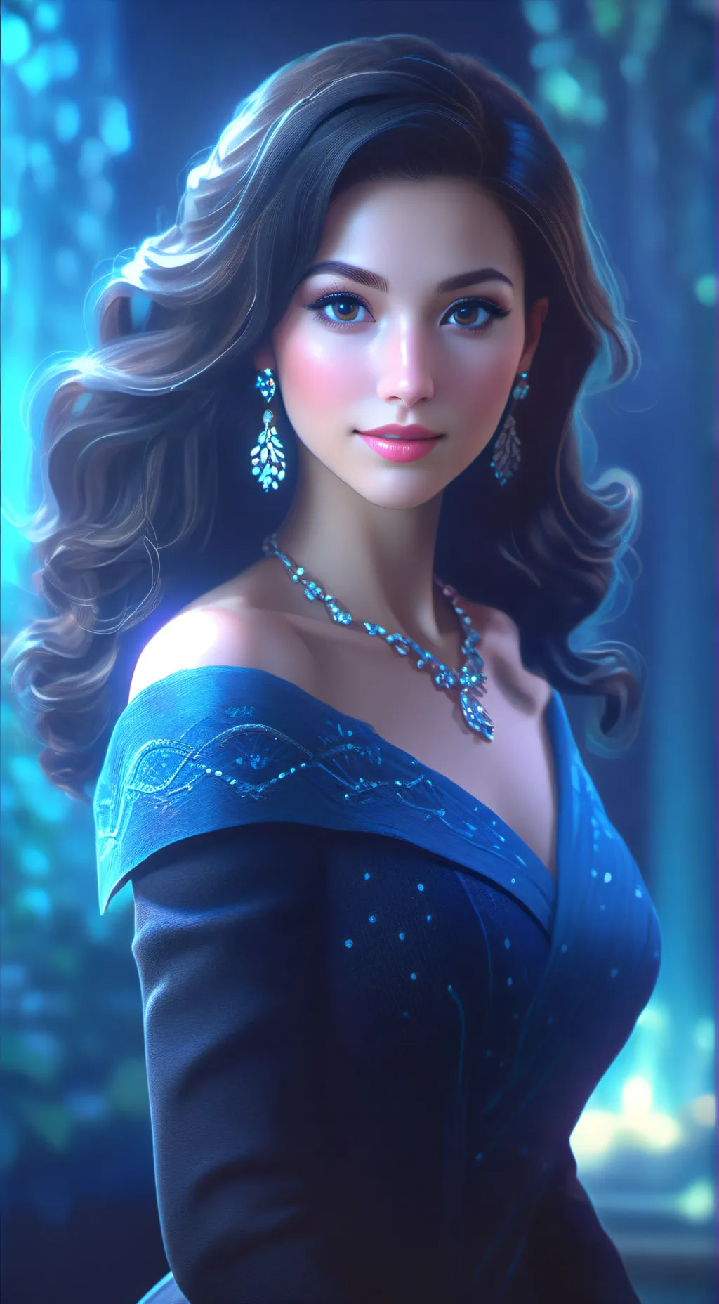 ai character: farewell background