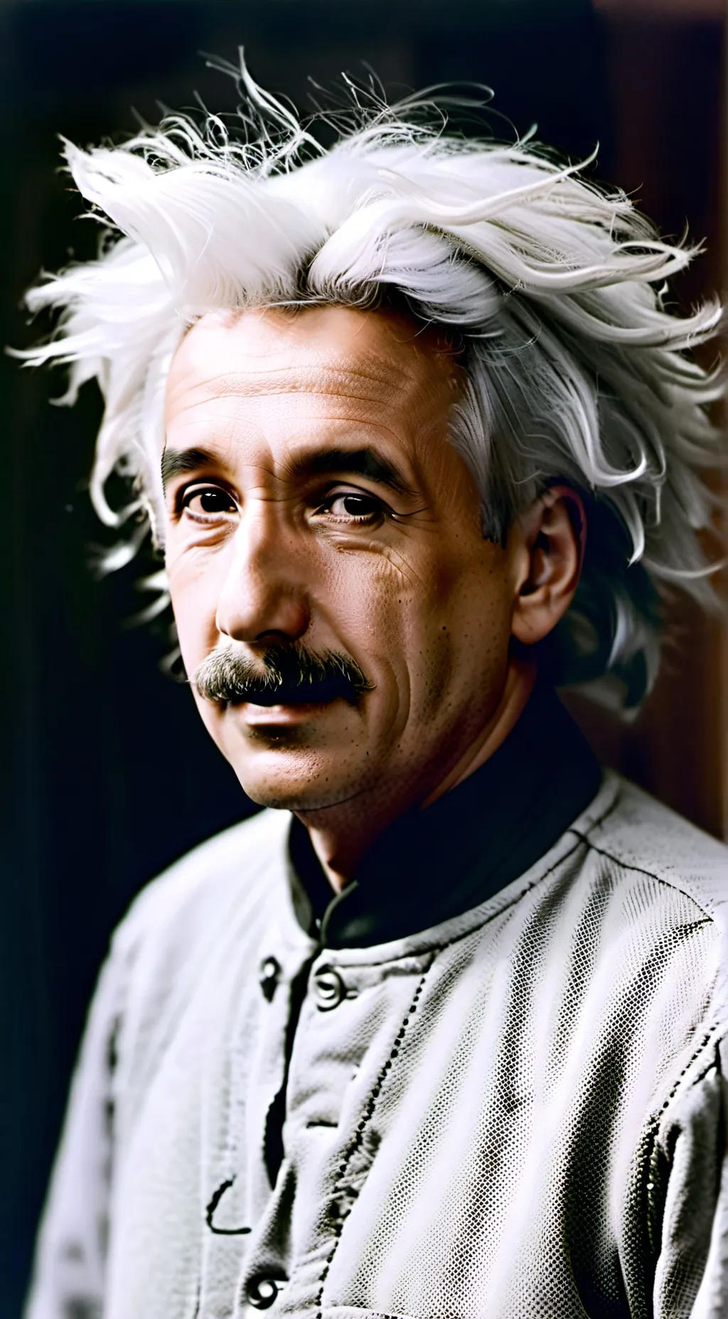 ai character: Einstein  background