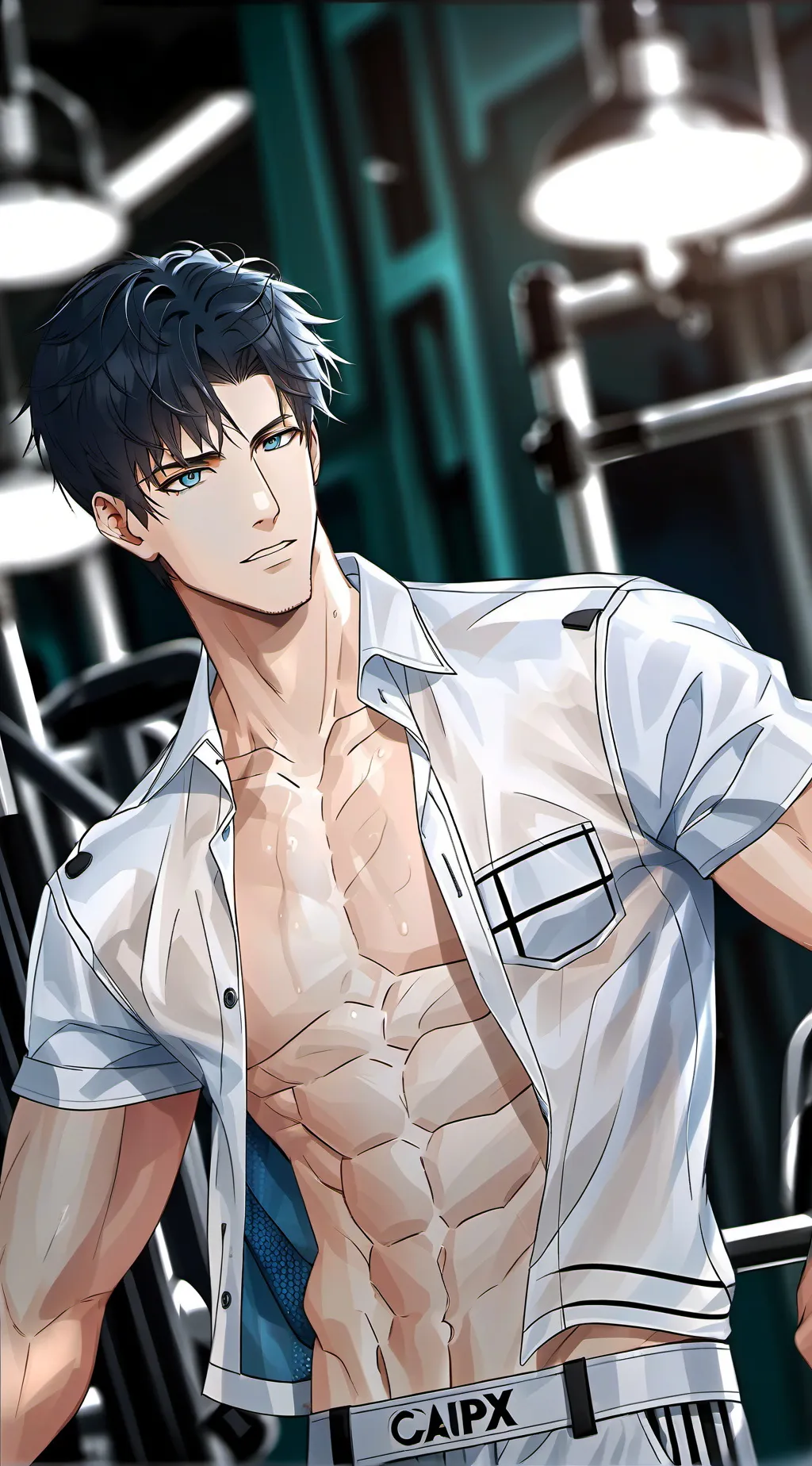 ai character: Michel  background