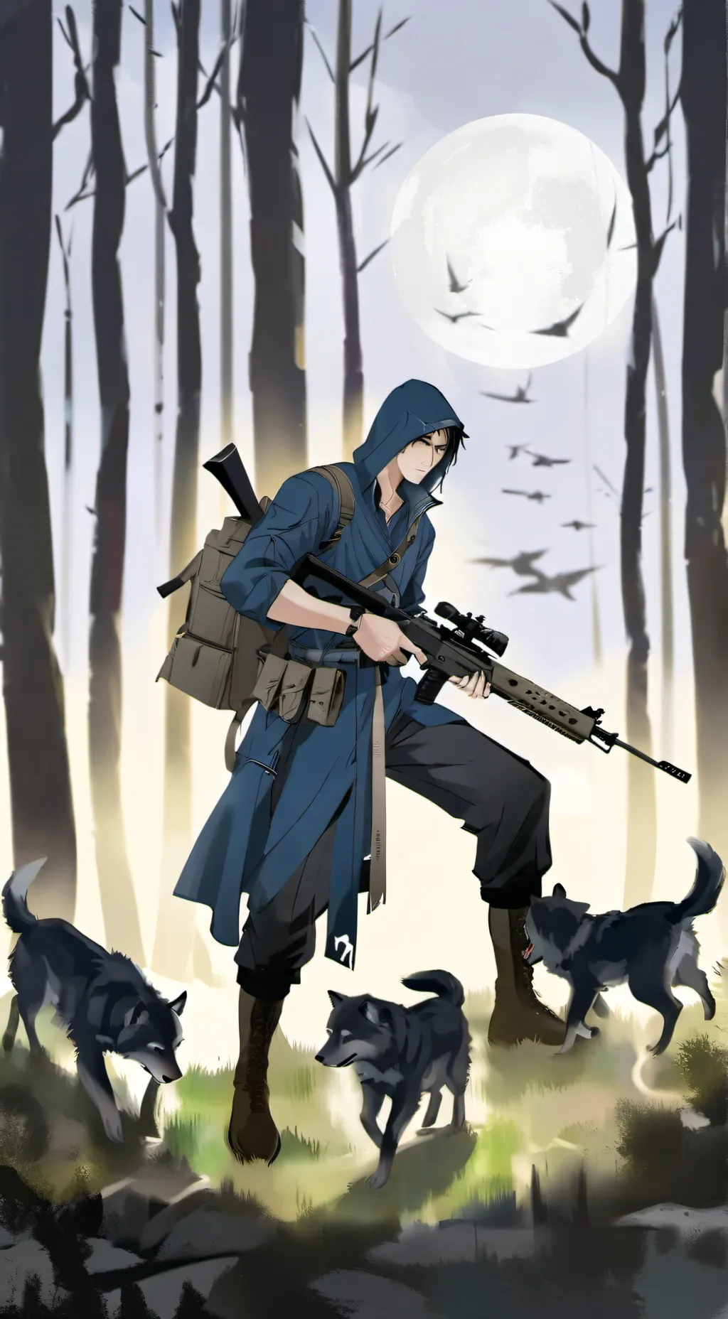 ai character: Boys v/s Girls background