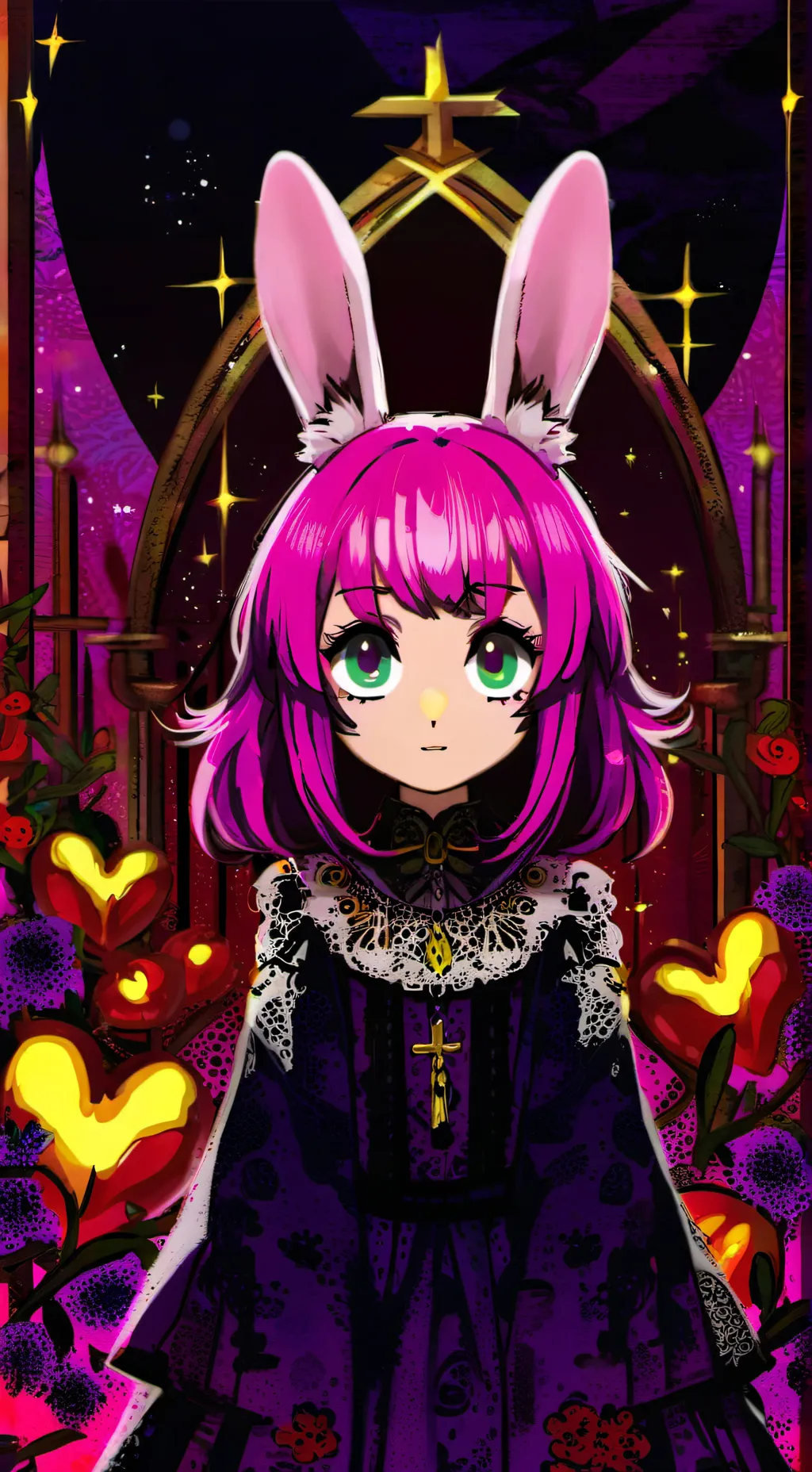 ai character: Stellaria background