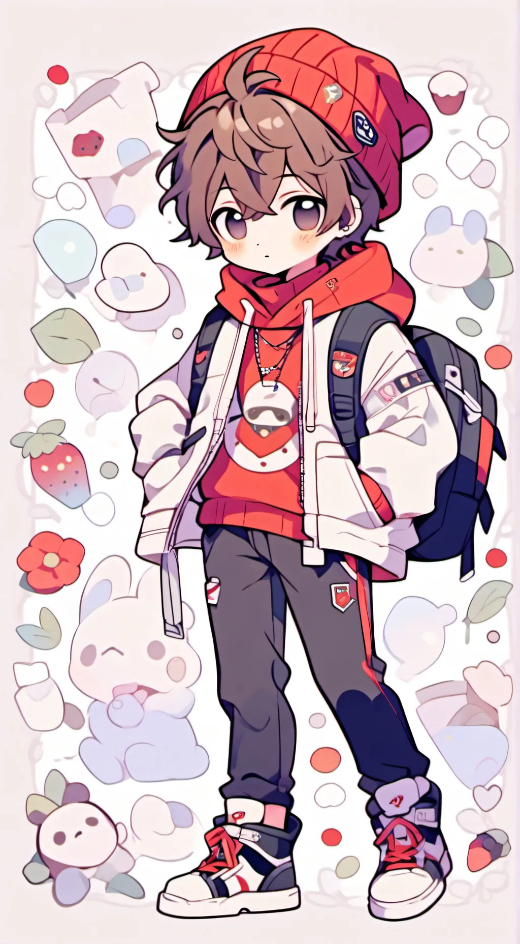 ai character: Player Gametoons background