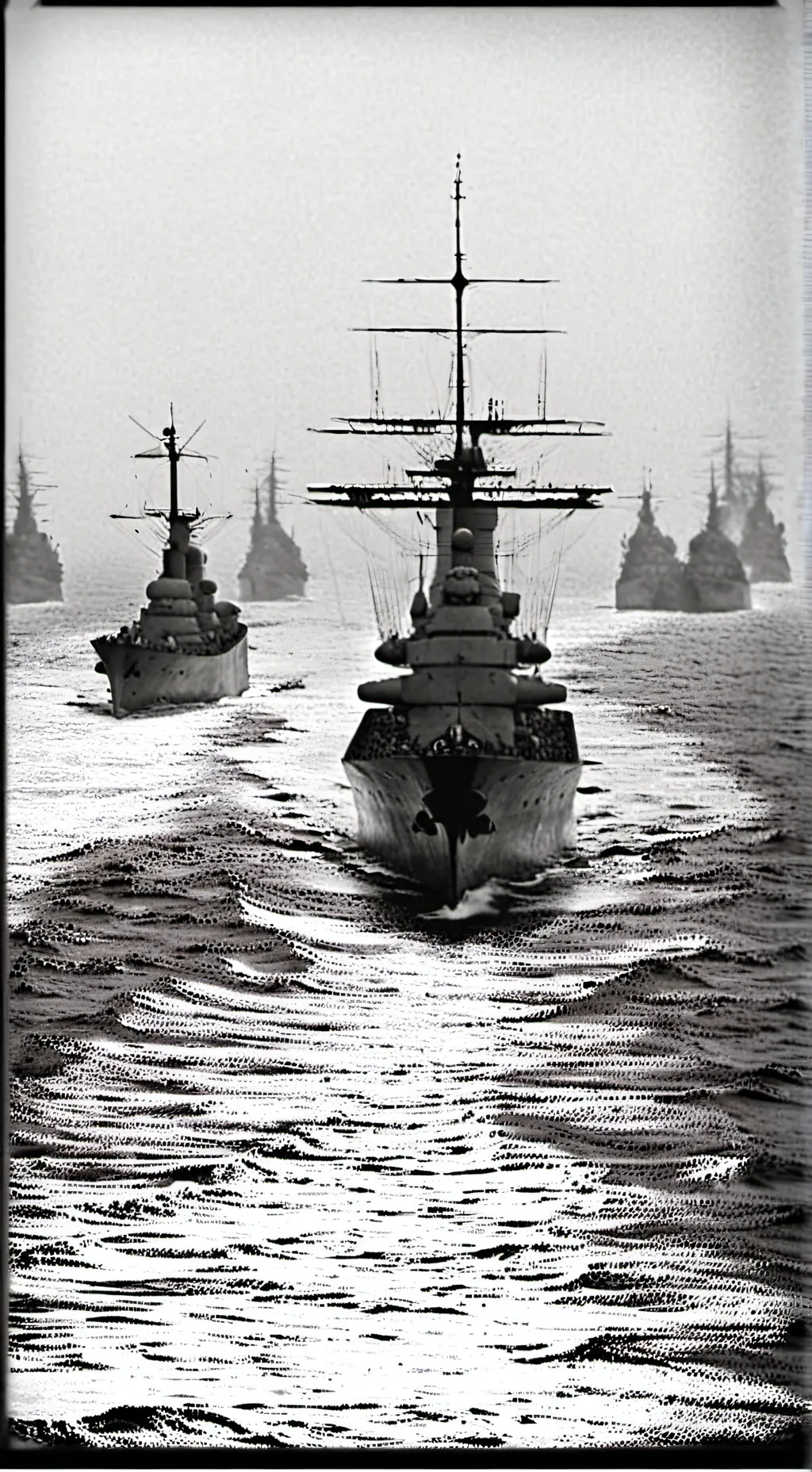 ai character: Naval battle  background