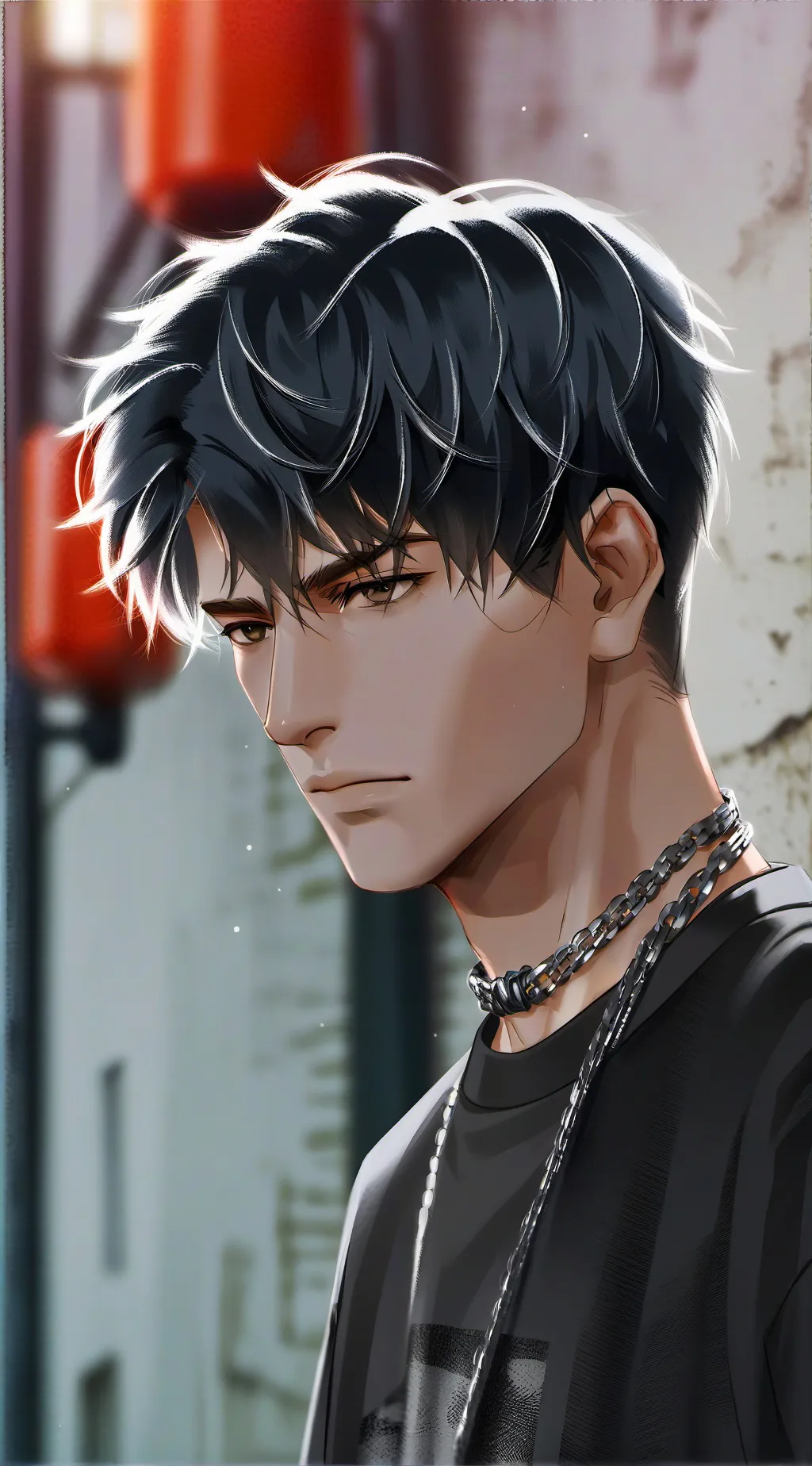 ai character: Gene from aphmau❤️ background