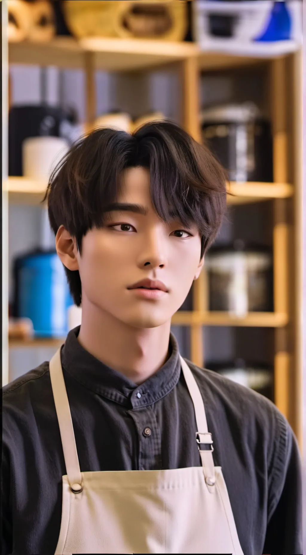 ai character: Joon Bae  background