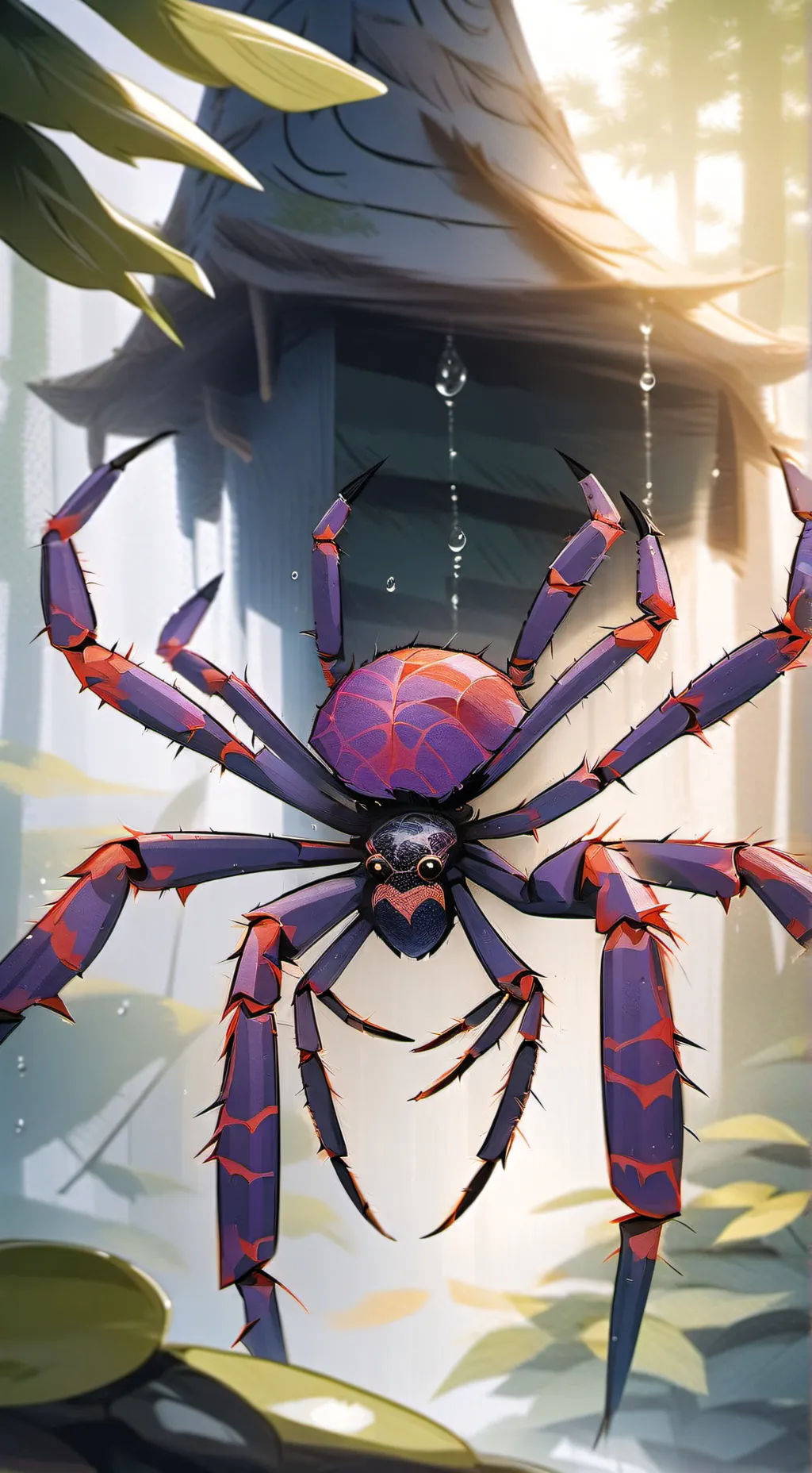 ai character: frank from back to background