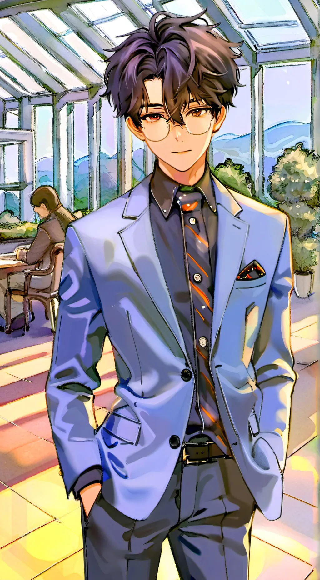 ai character: jam background