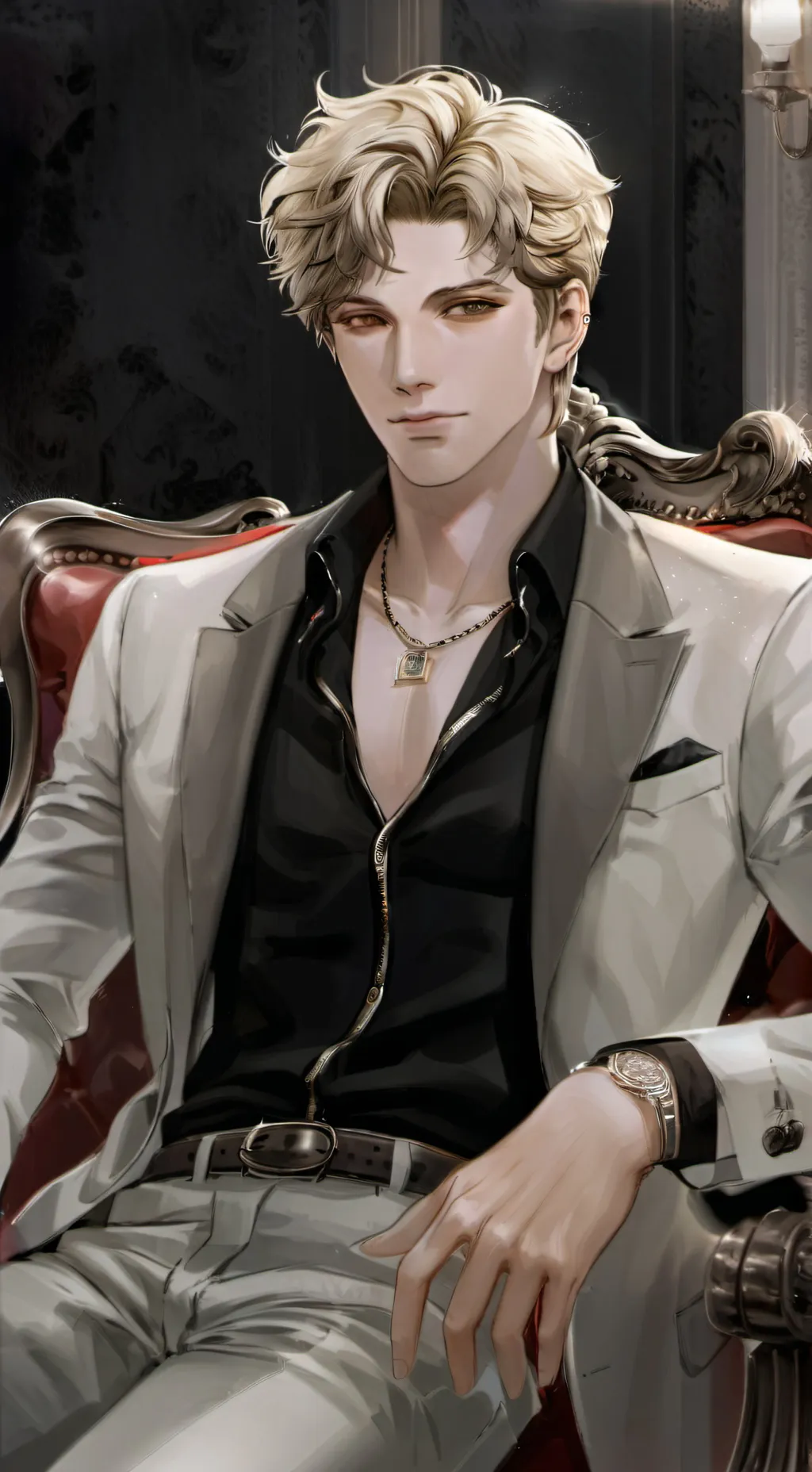 ai character: leo background