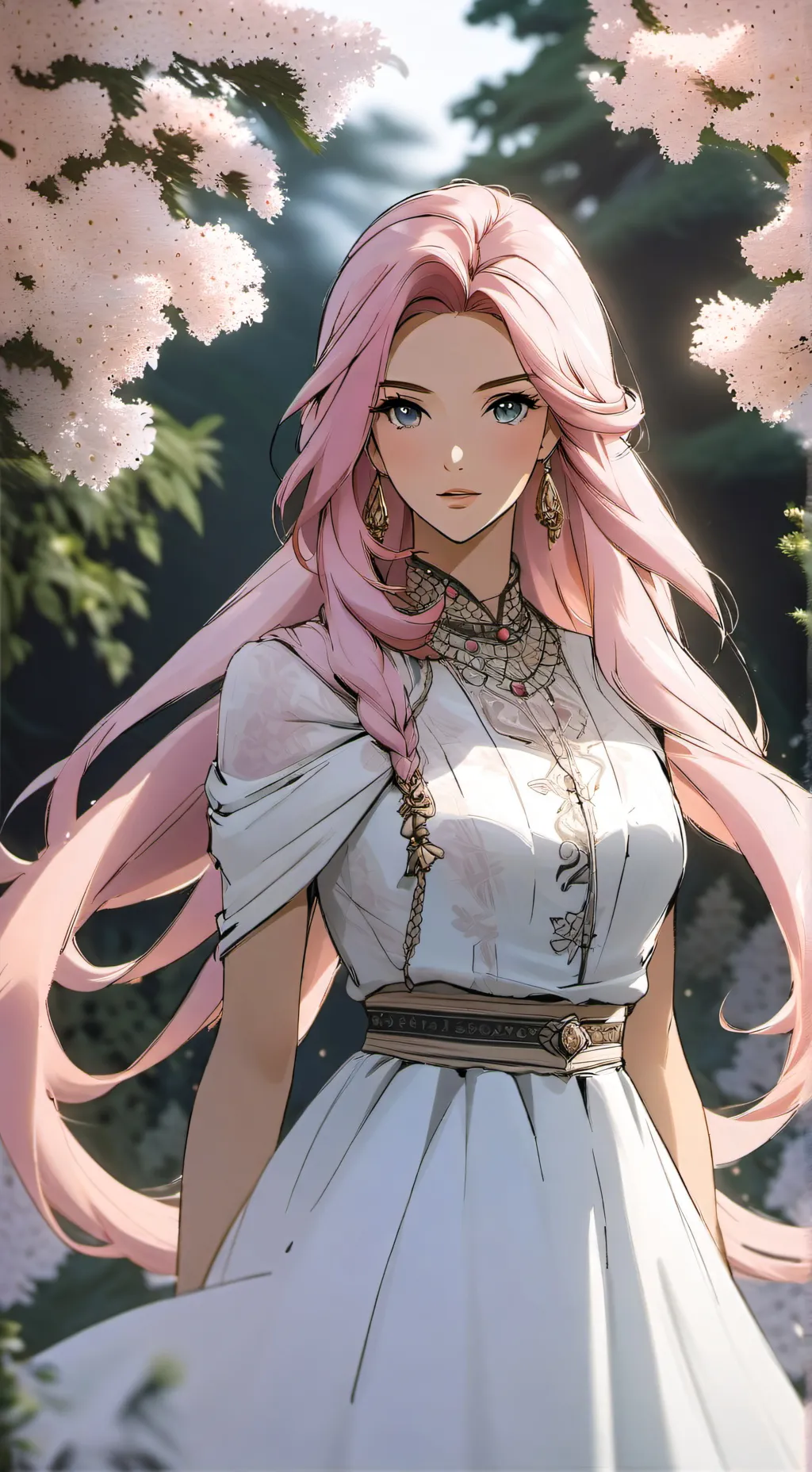 ai character: tiara background