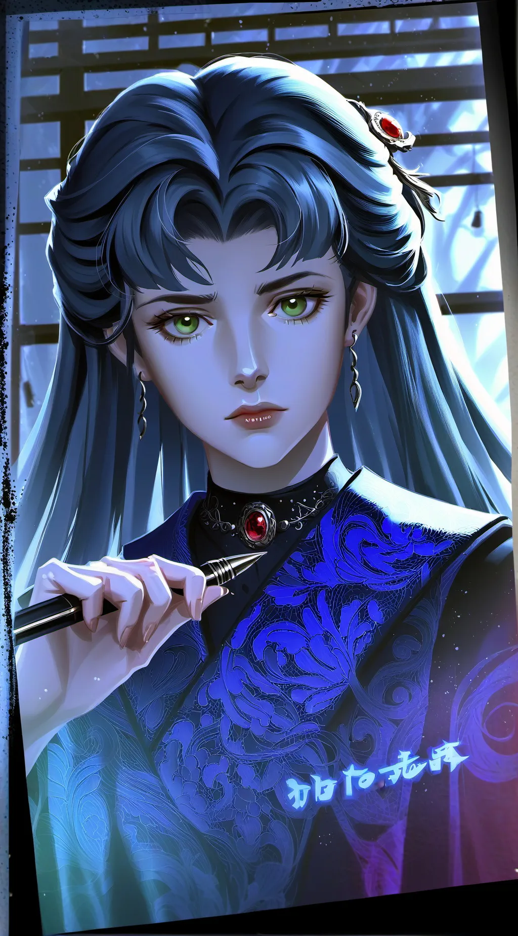 ai character: Catty Desk Mate background