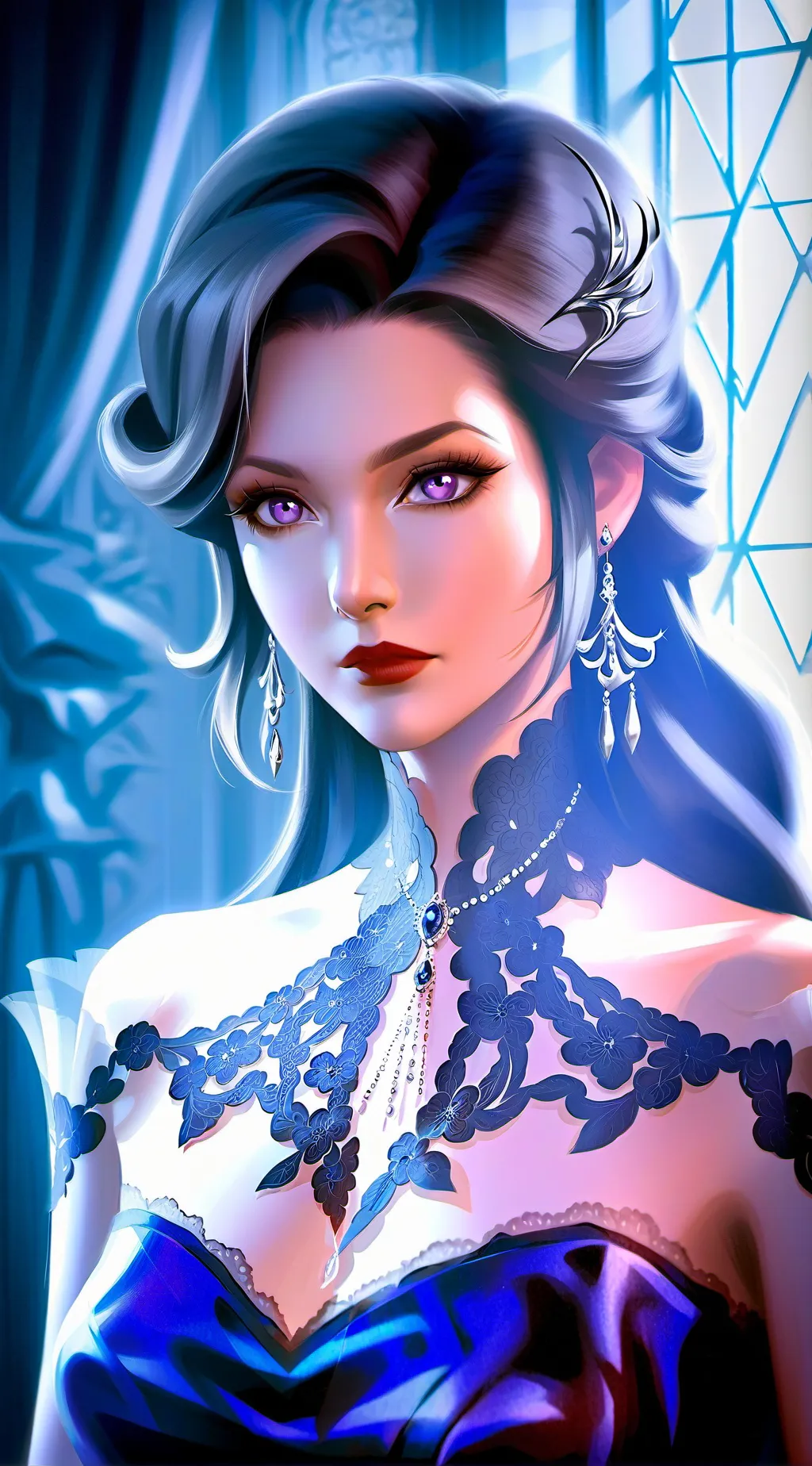 ai character: a rainha vampira background