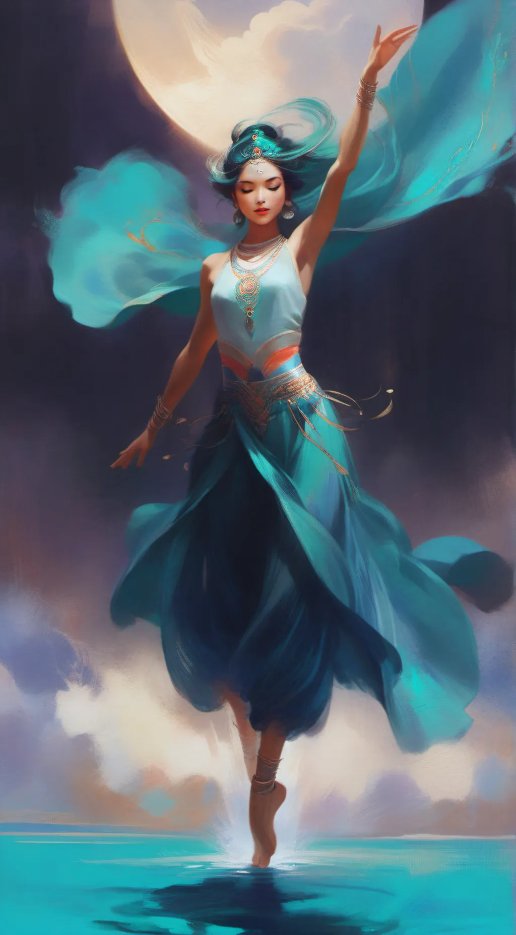 ai character: Tų 'quis background