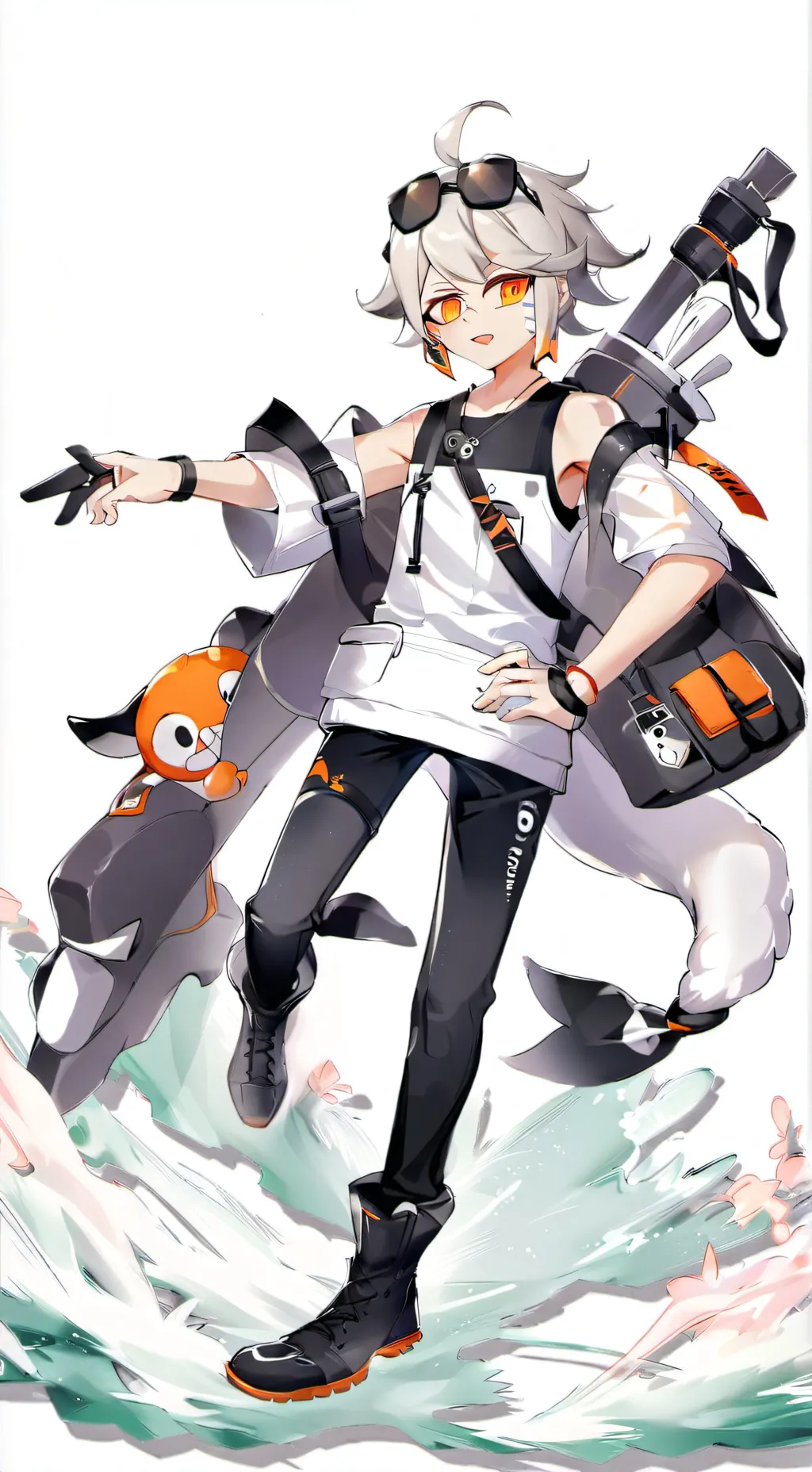 ai character: Tentic background